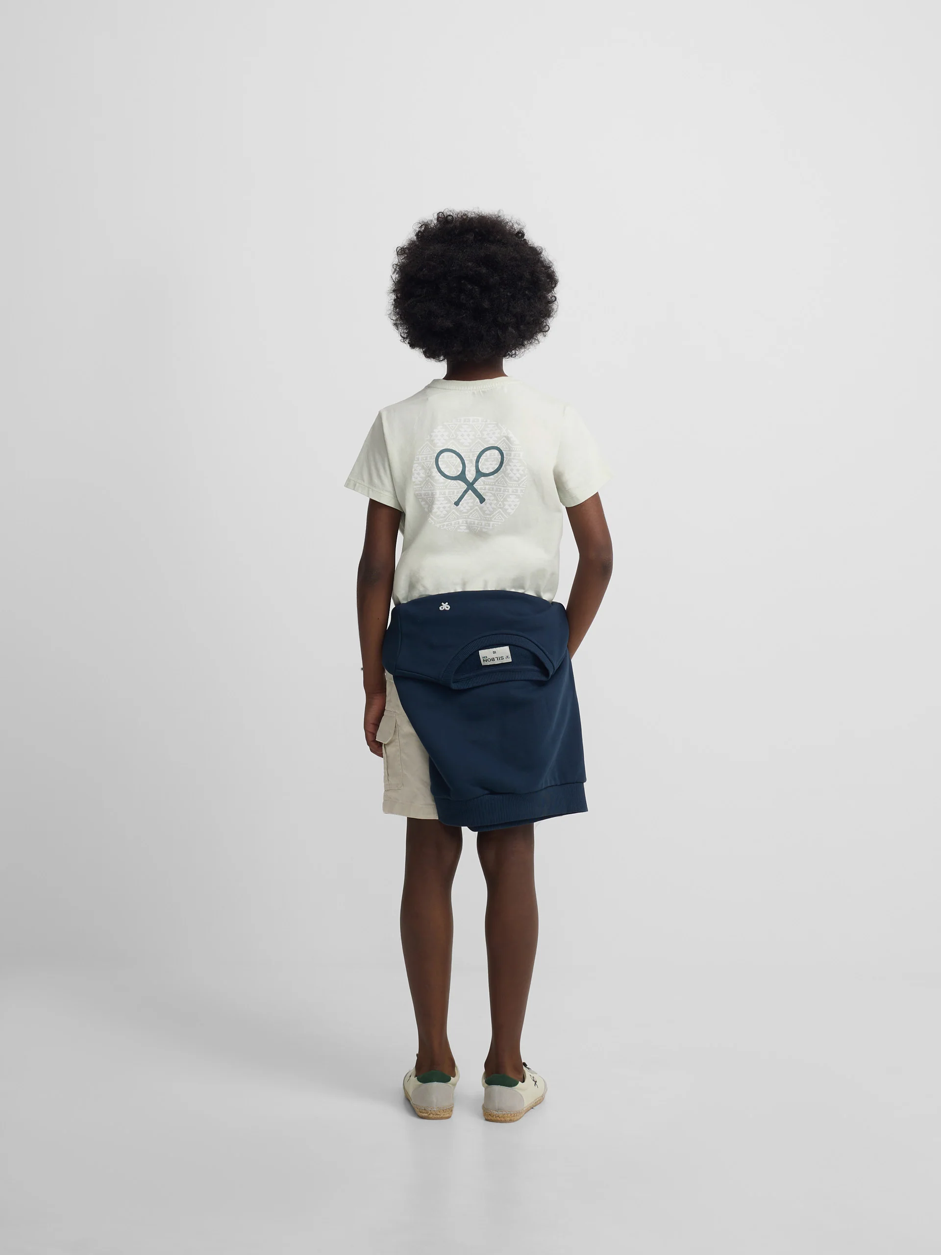 Camiseta kids raqueta etnica verde - Image 6