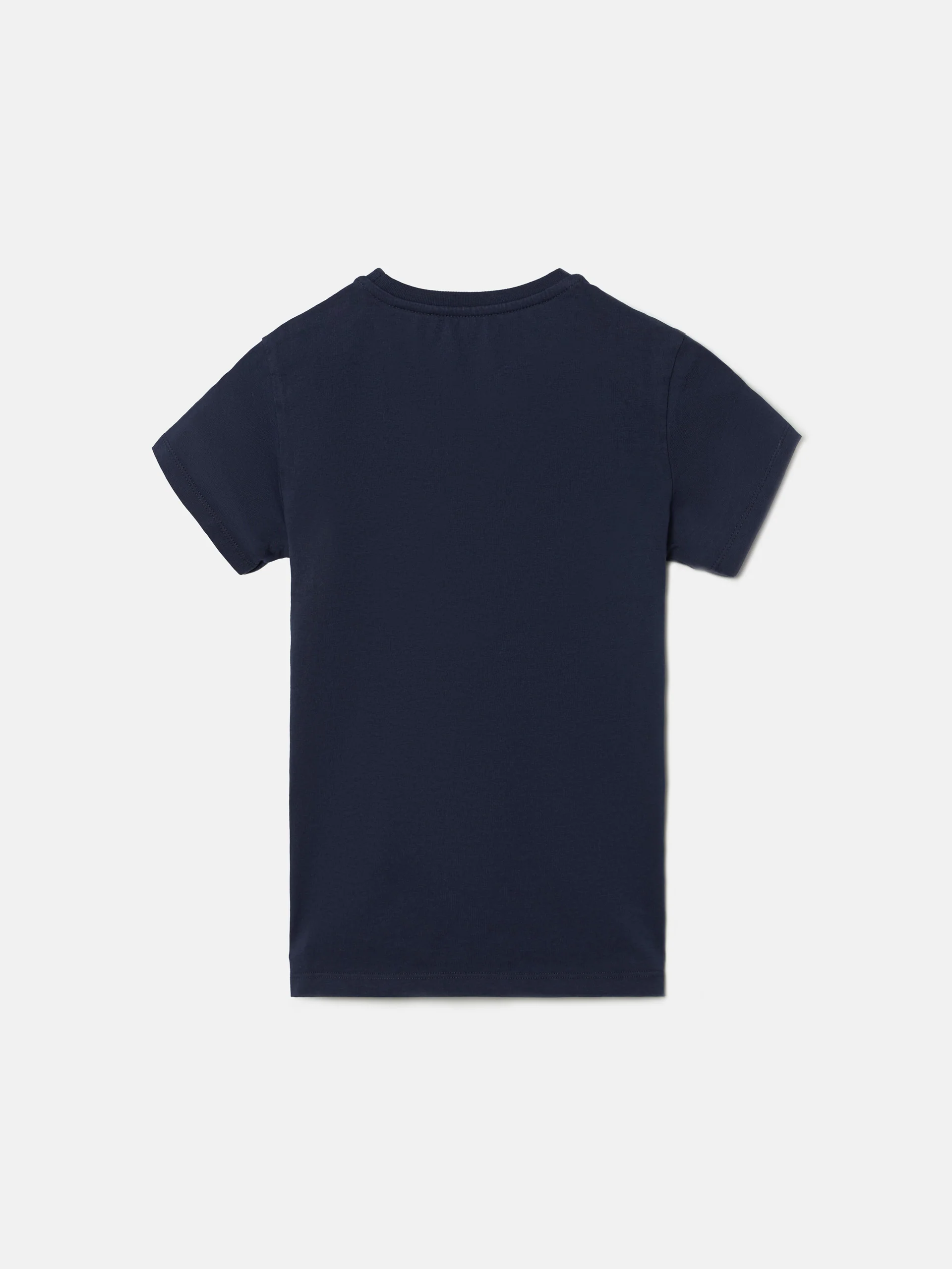 Camiseta kids raqueta media azul marino - Image 6