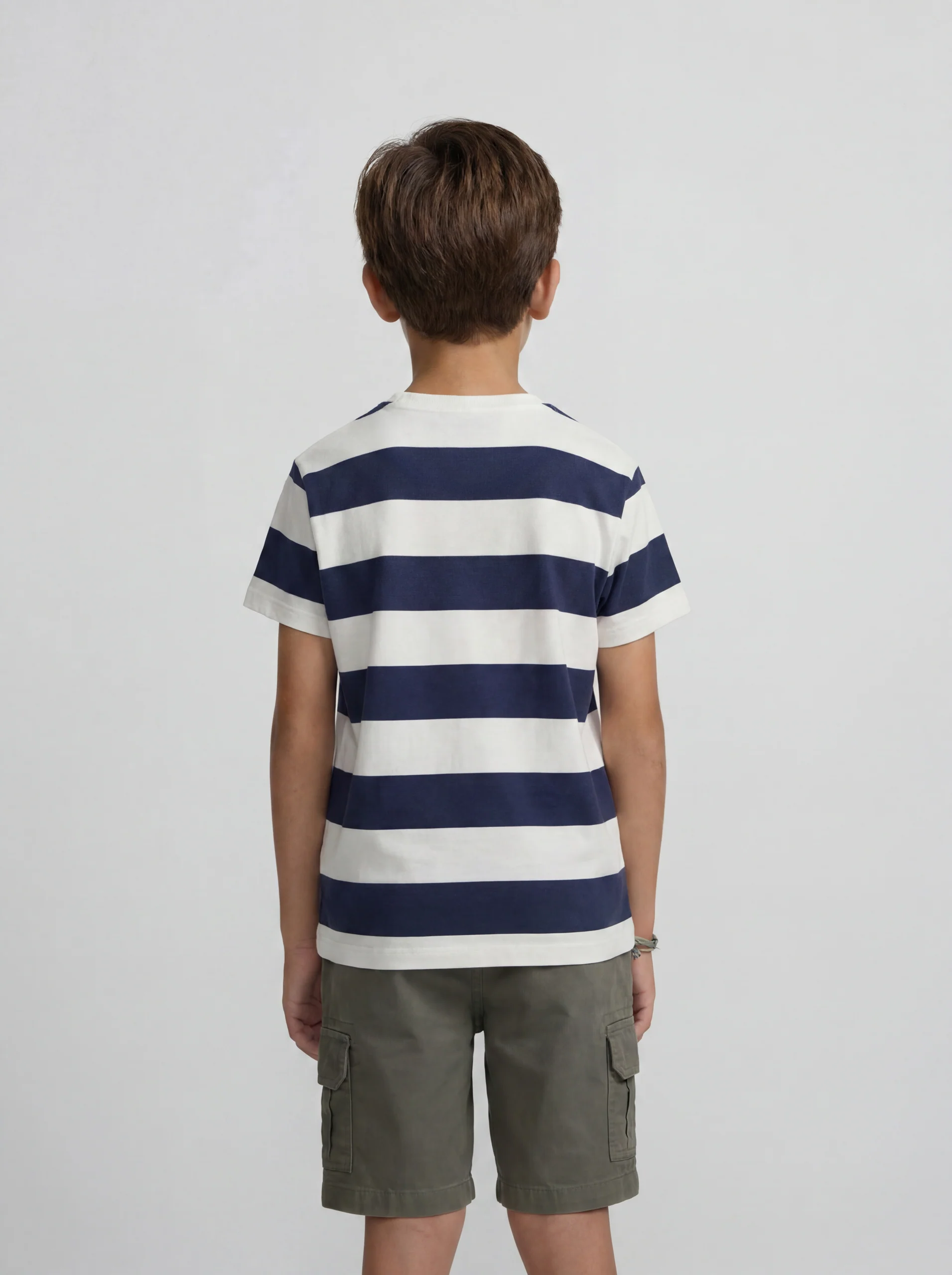 Camiseta kids raya vintage azul - Image 4