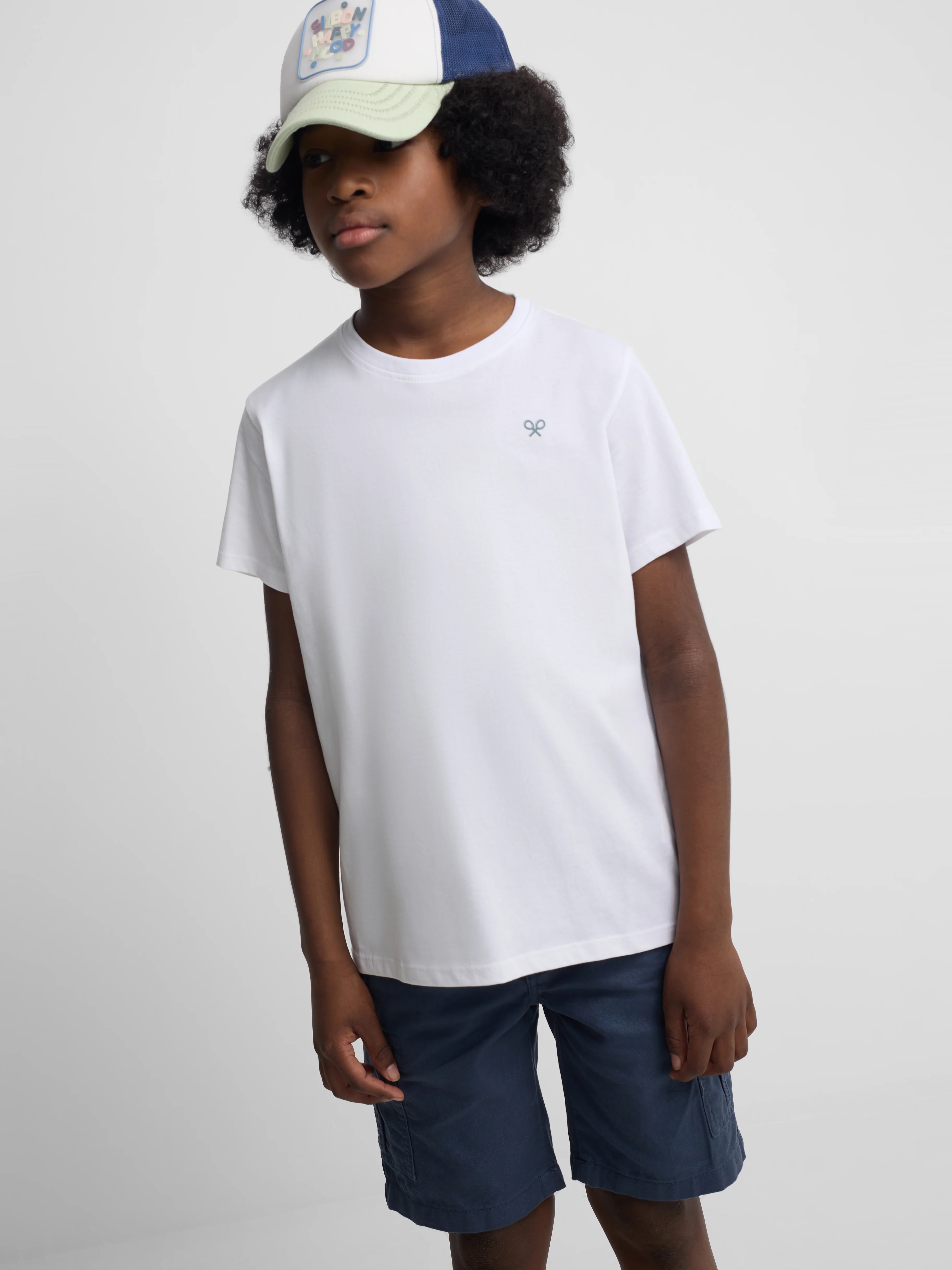 Camiseta kids SB style blanco - Image 5