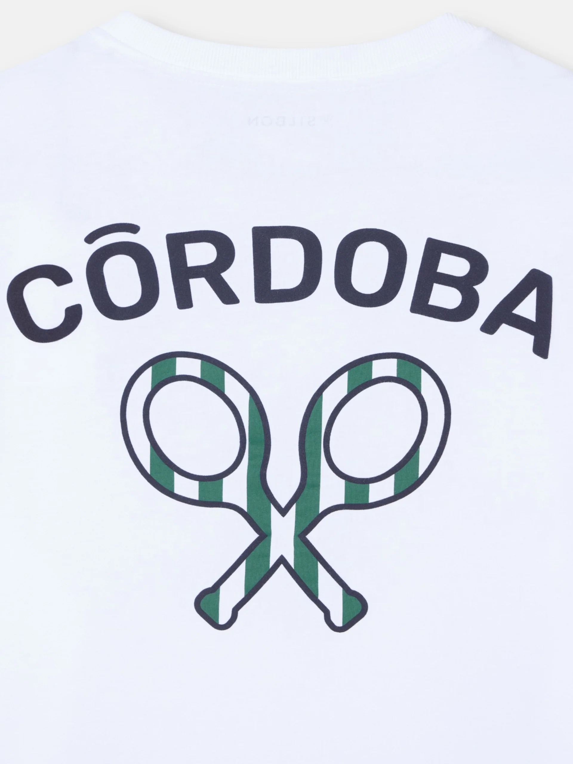 Camiseta kids silbon CCF blanca - Image 3