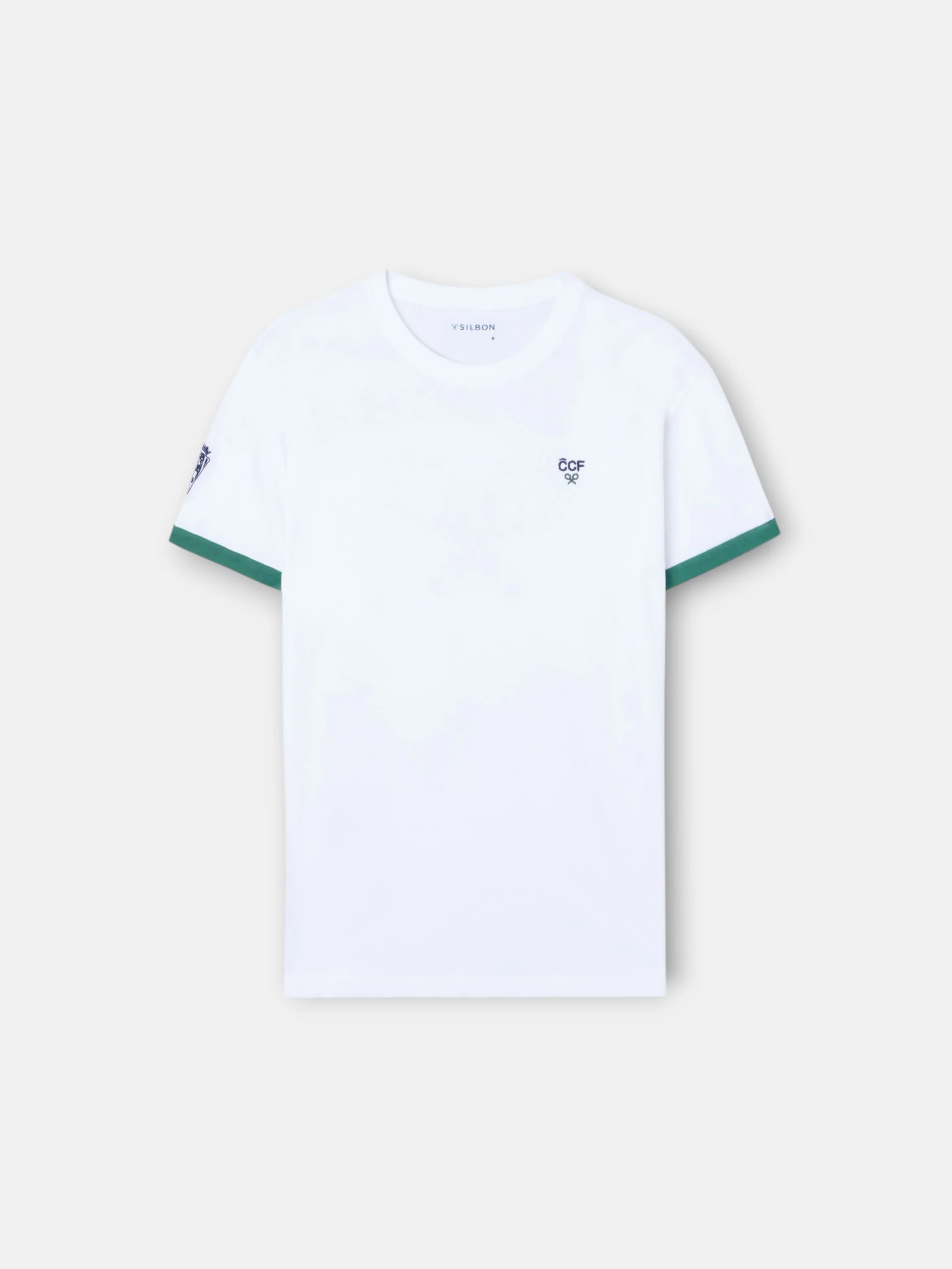 Camiseta kids silbon CCF blanca - Image 4
