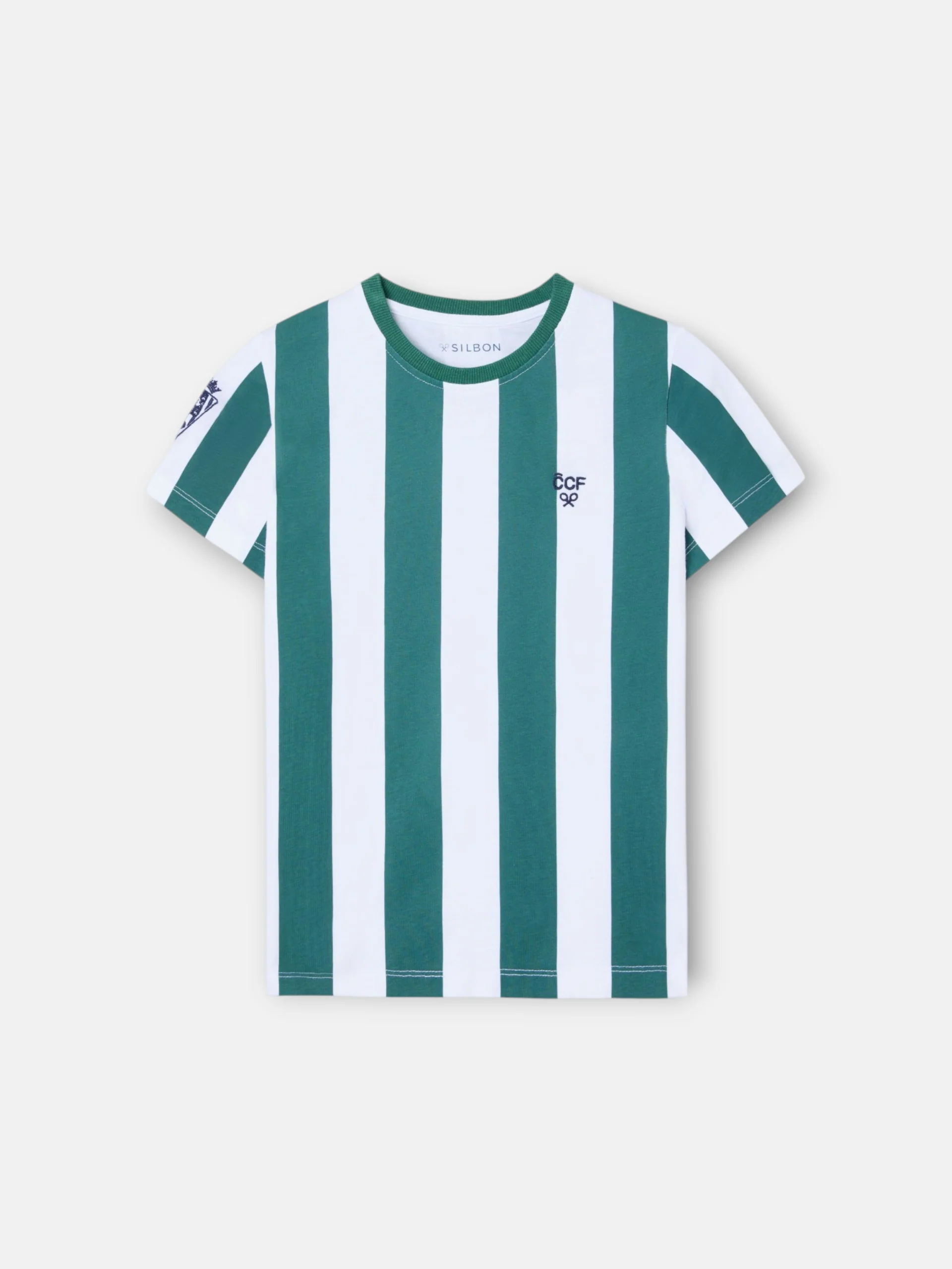 Camiseta kids silbon CCF franjas - Image 4