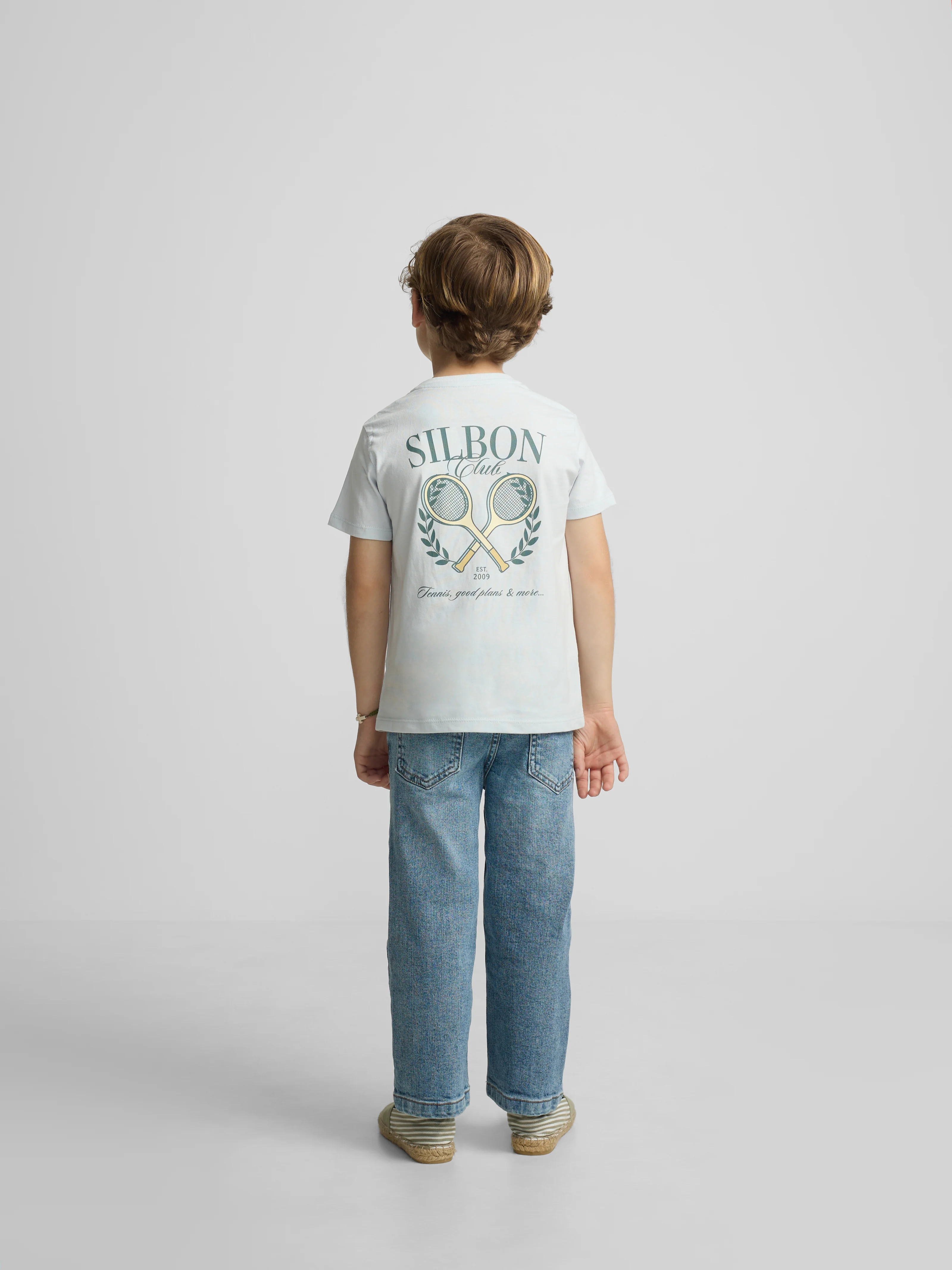 Camiseta kids Silbon club azul claro - Image 6