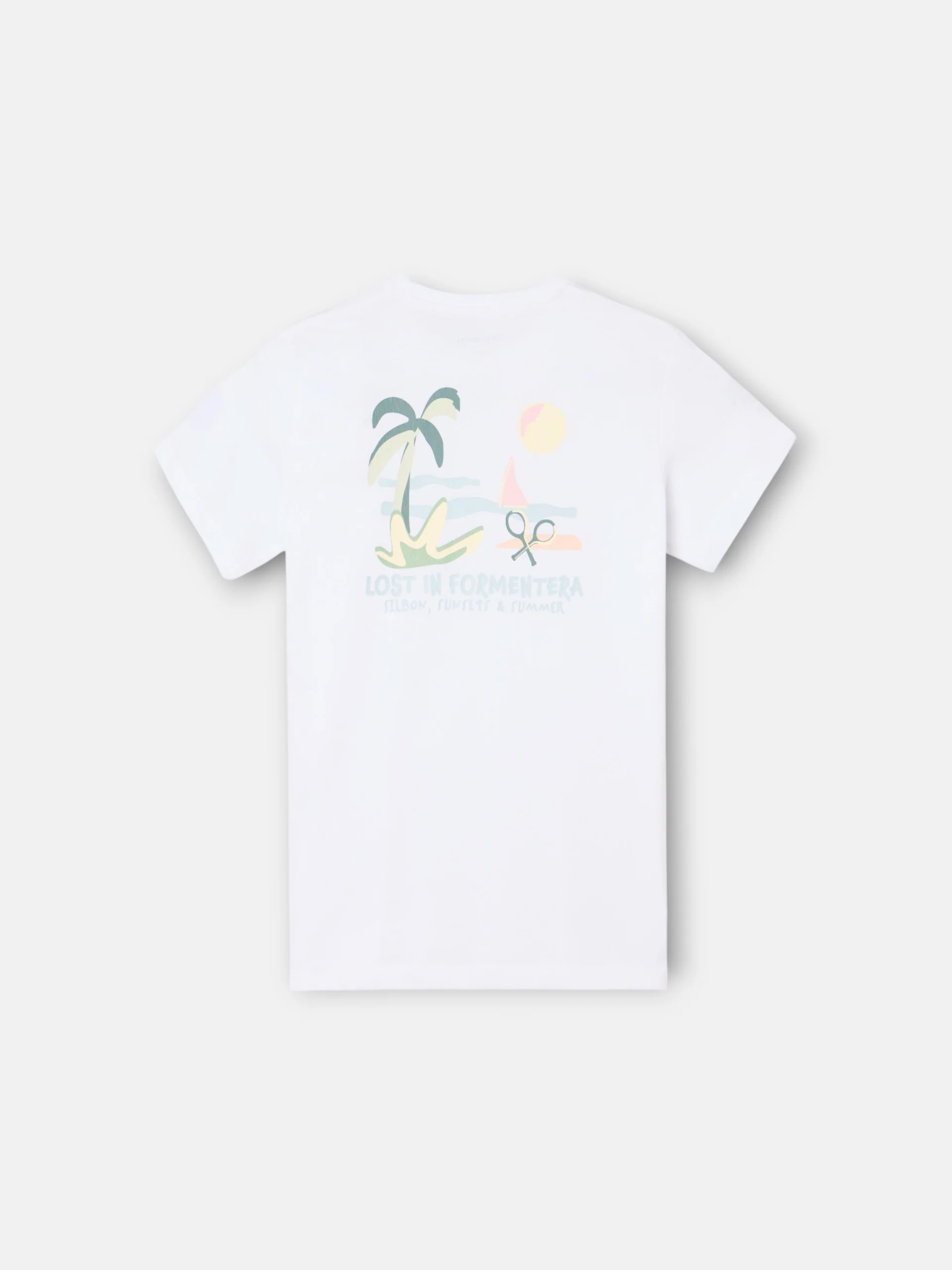 Camiseta kids Silbon Formentera blanco - Image 11