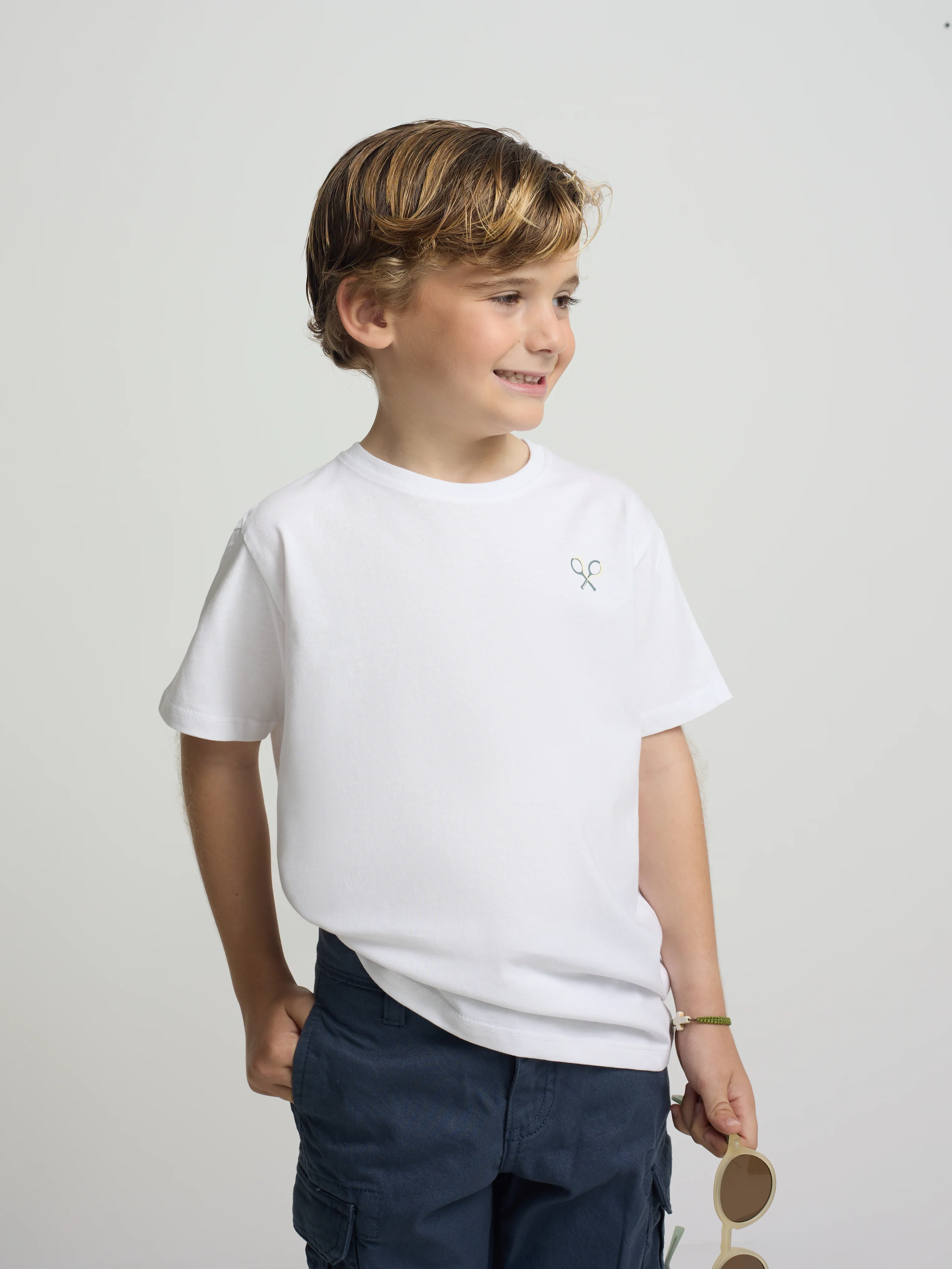 Camiseta kids Silbon Formentera blanco - Image 6