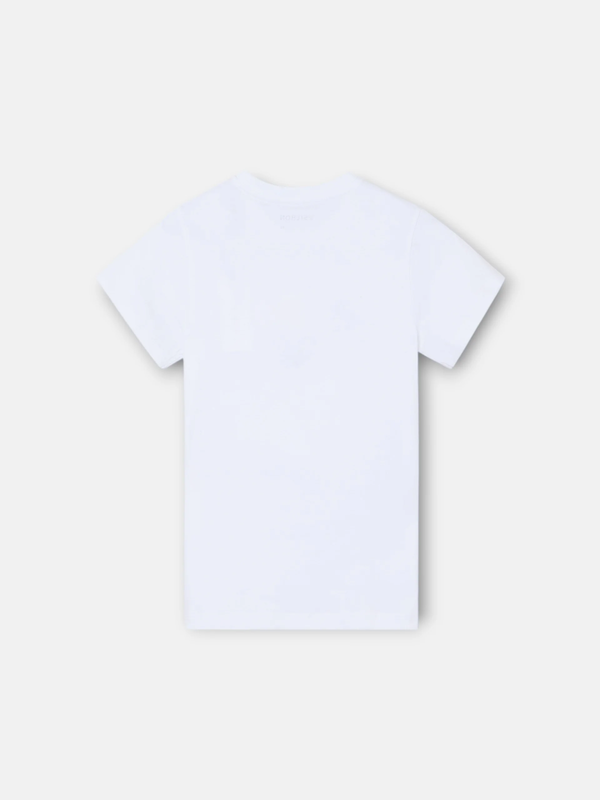 Camiseta kids Silbon raqueta media multicolor blanco - Image 8