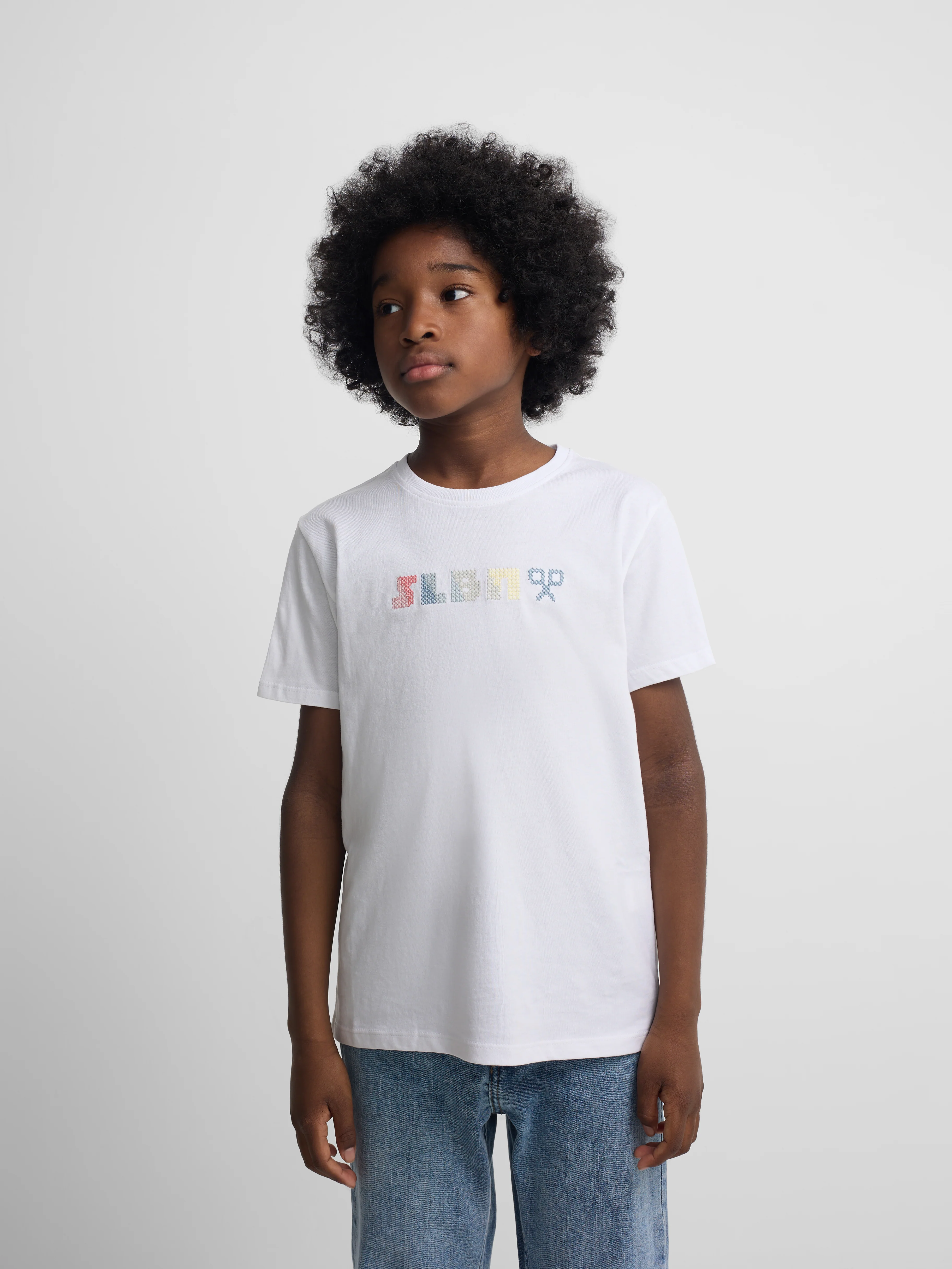 Camiseta kids SLBN blanco - Image 4