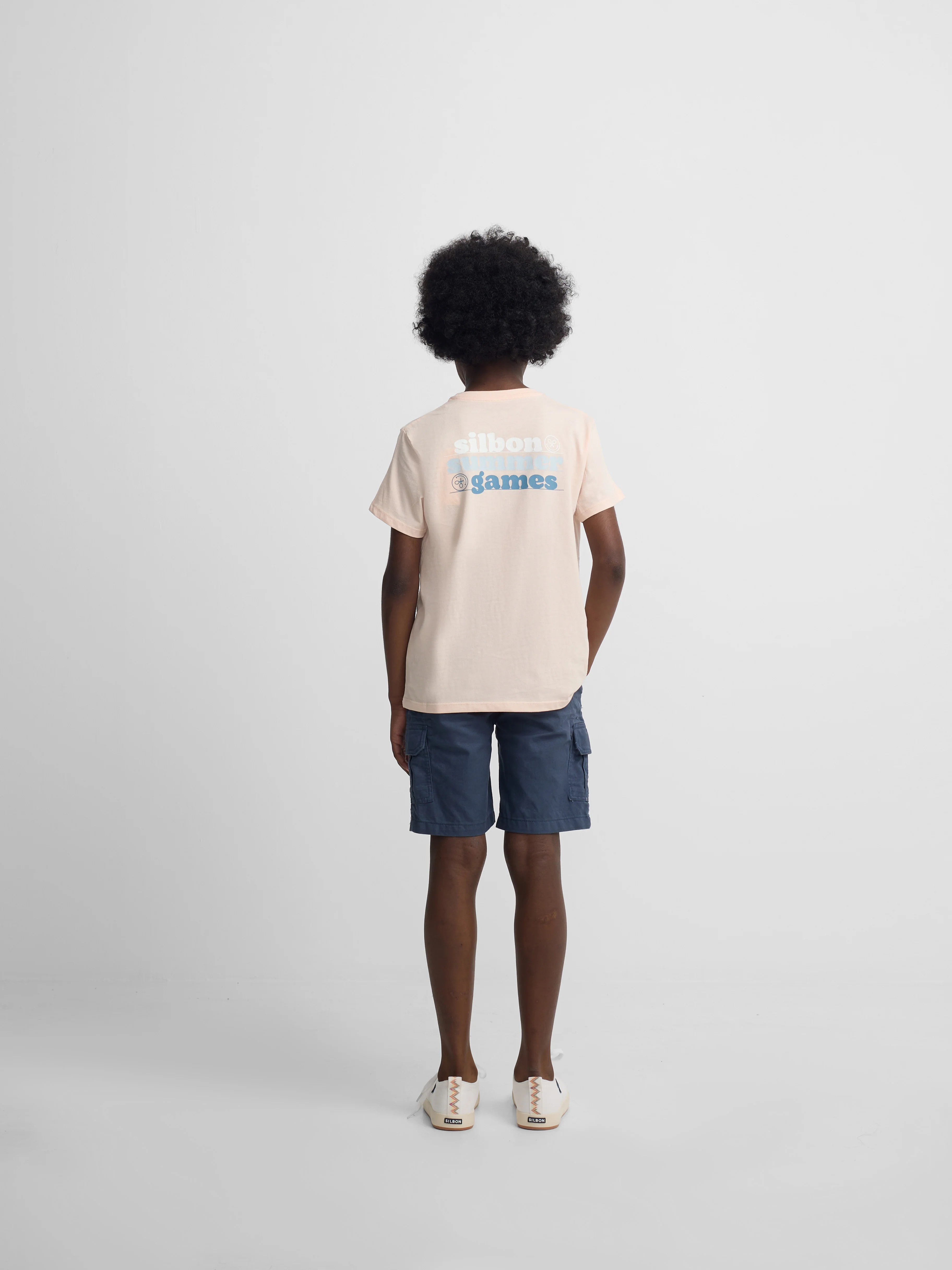 Camiseta kids summer games coral - Image 3