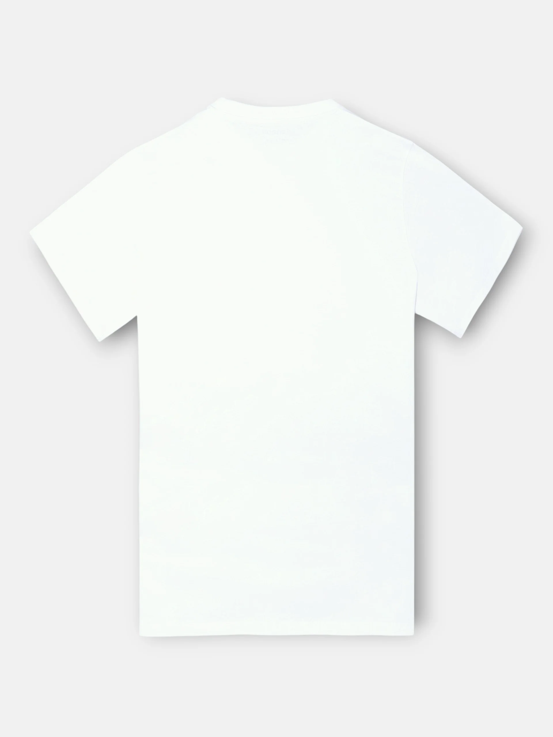 Camiseta lisa minilogo parche blanca - Image 6