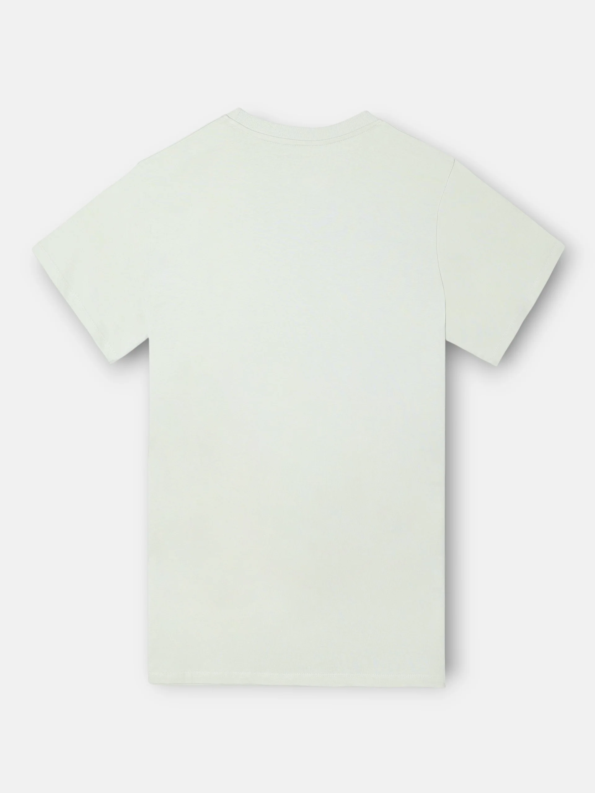Camiseta lisa minilogo parche verde claro - Image 6