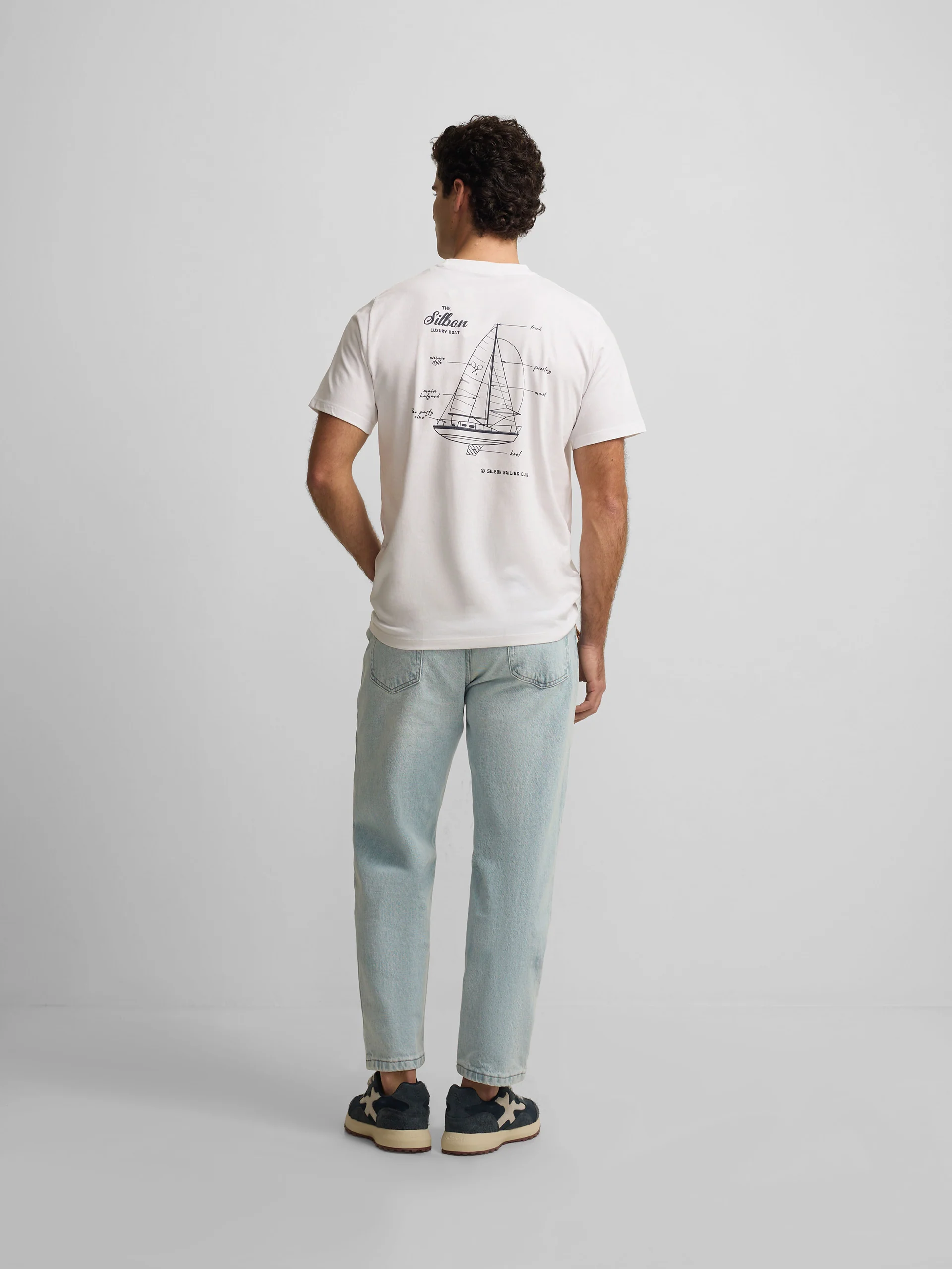 Camiseta luxury boat blanco - Image 3