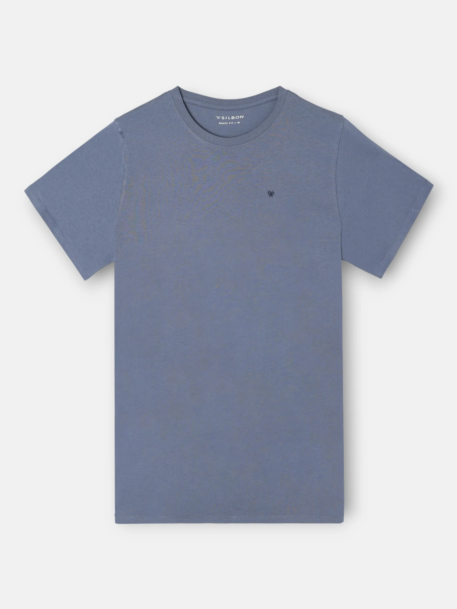 Camiseta minilogo azul medio - Image 5
