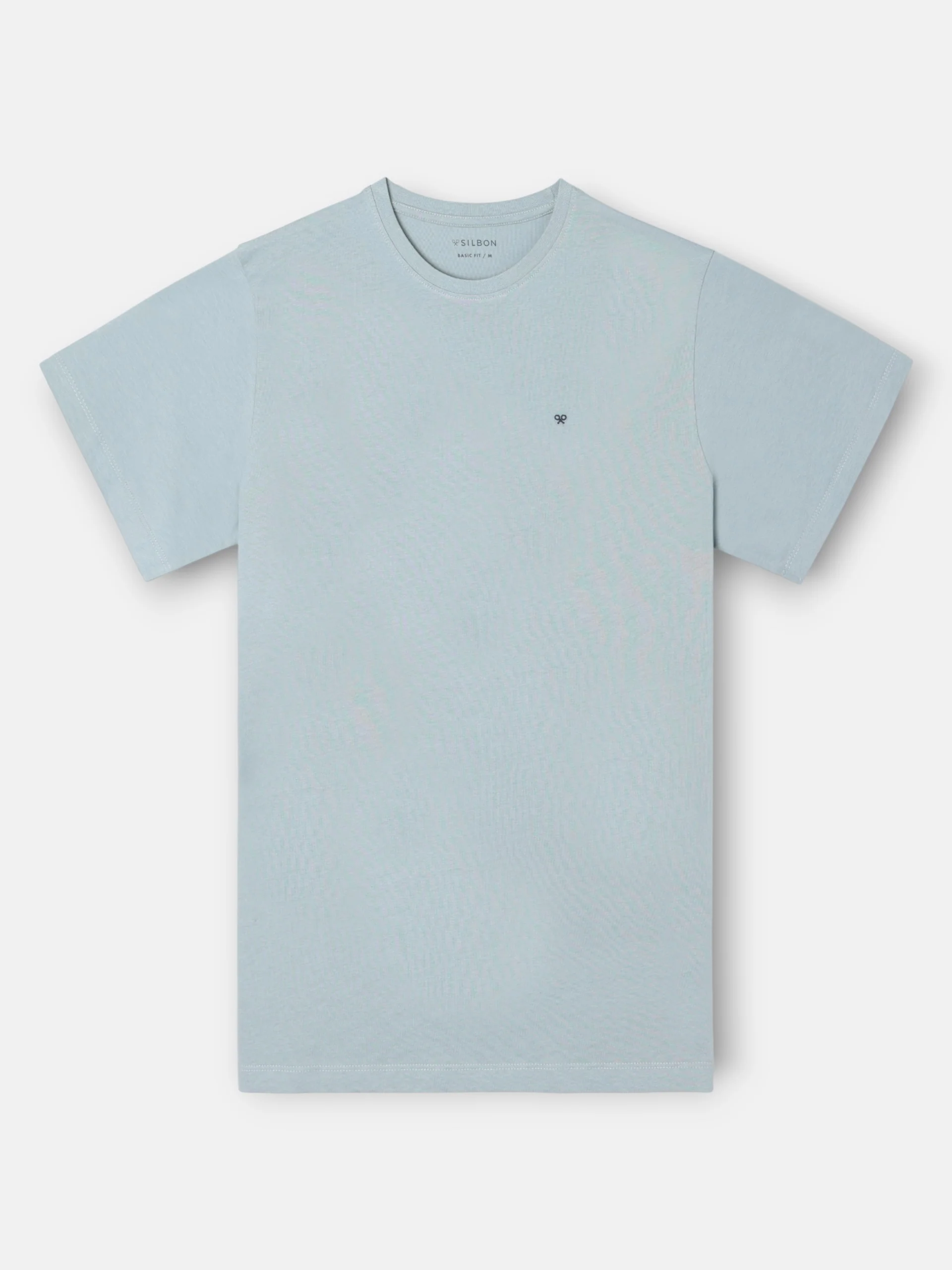 Camiseta minilogo verde gris - Image 5