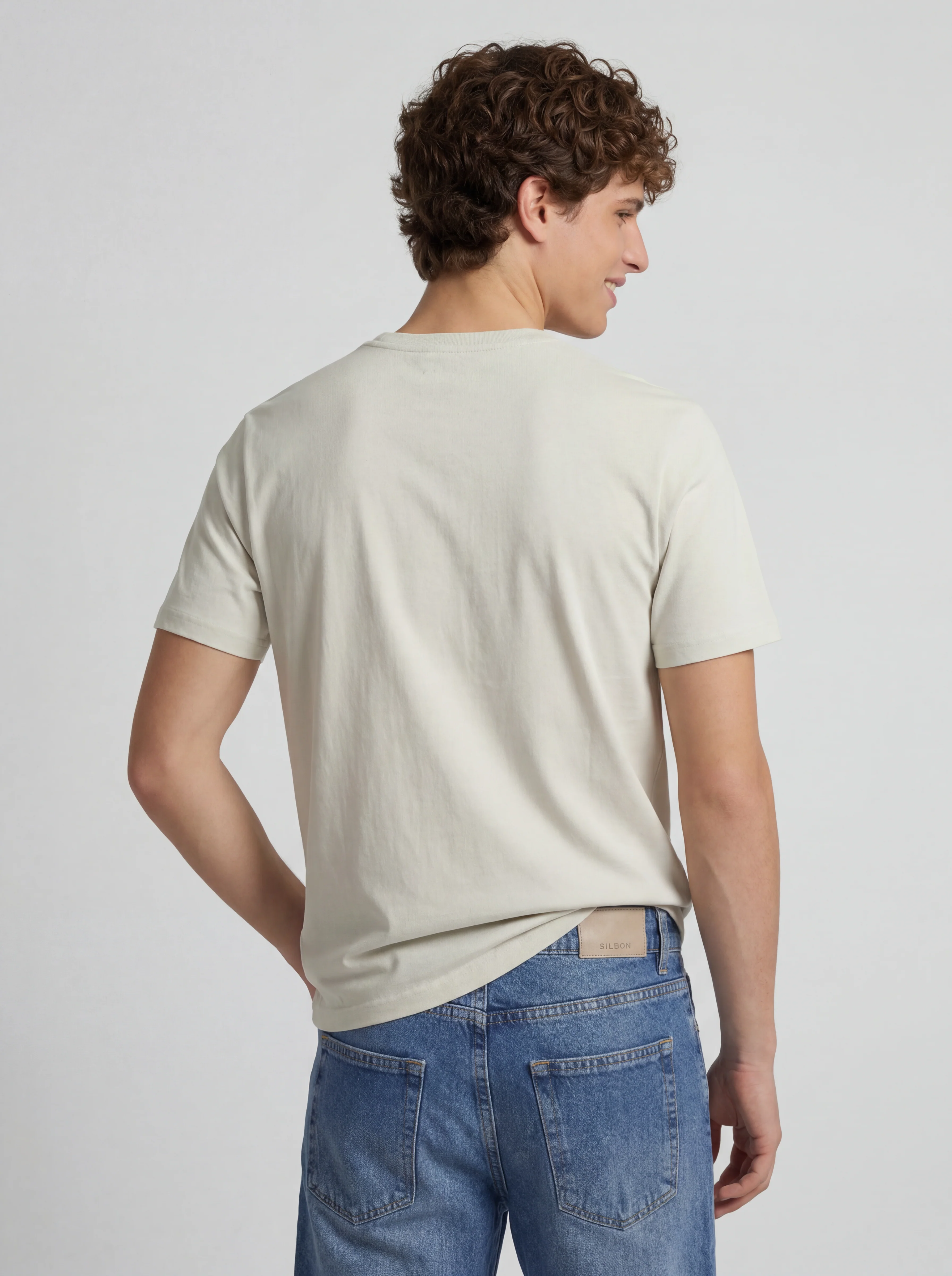 Camiseta raqueta media verde claro - Image 3