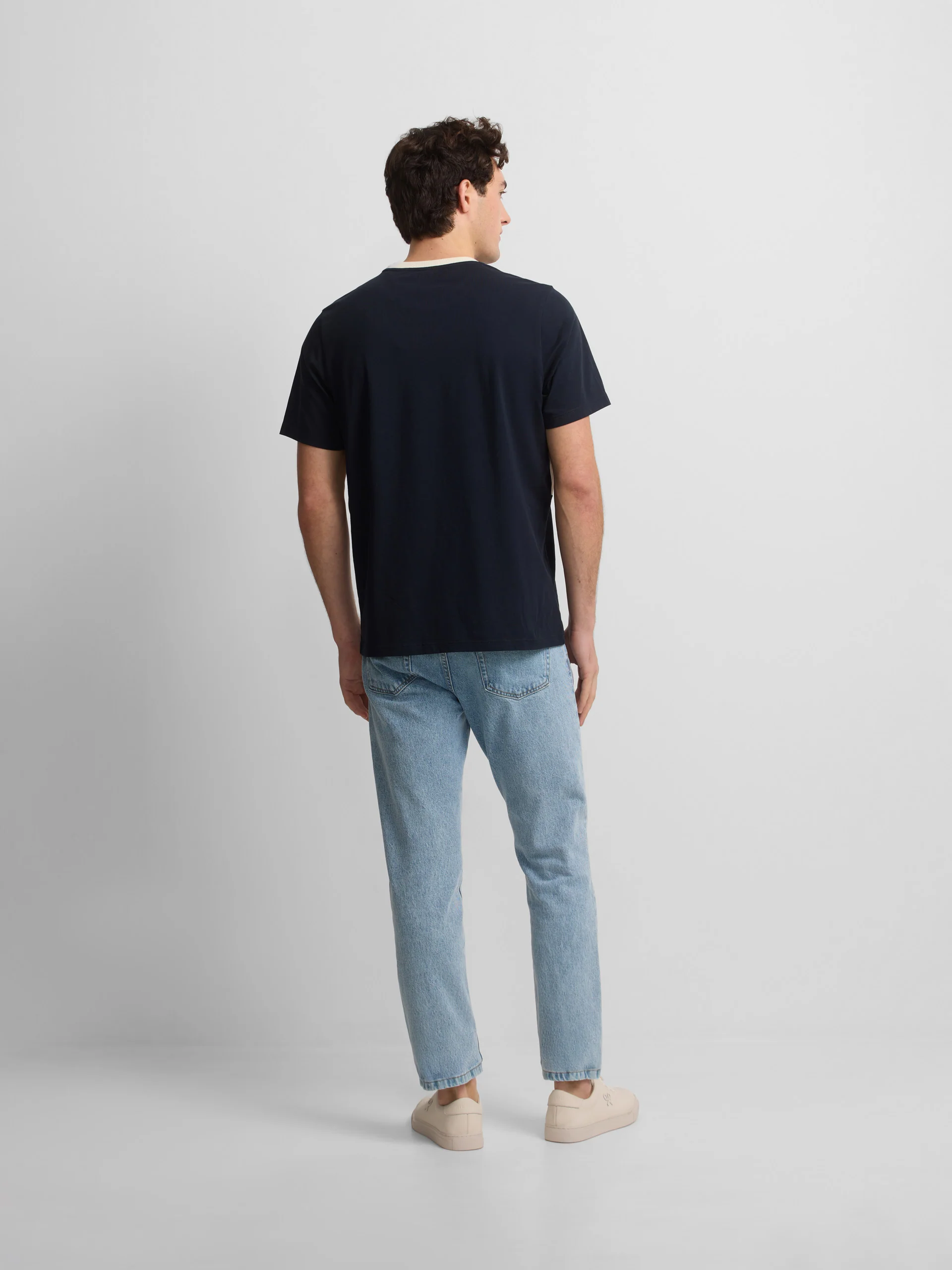 Camiseta raya horizontal cruise azul marino - Image 6