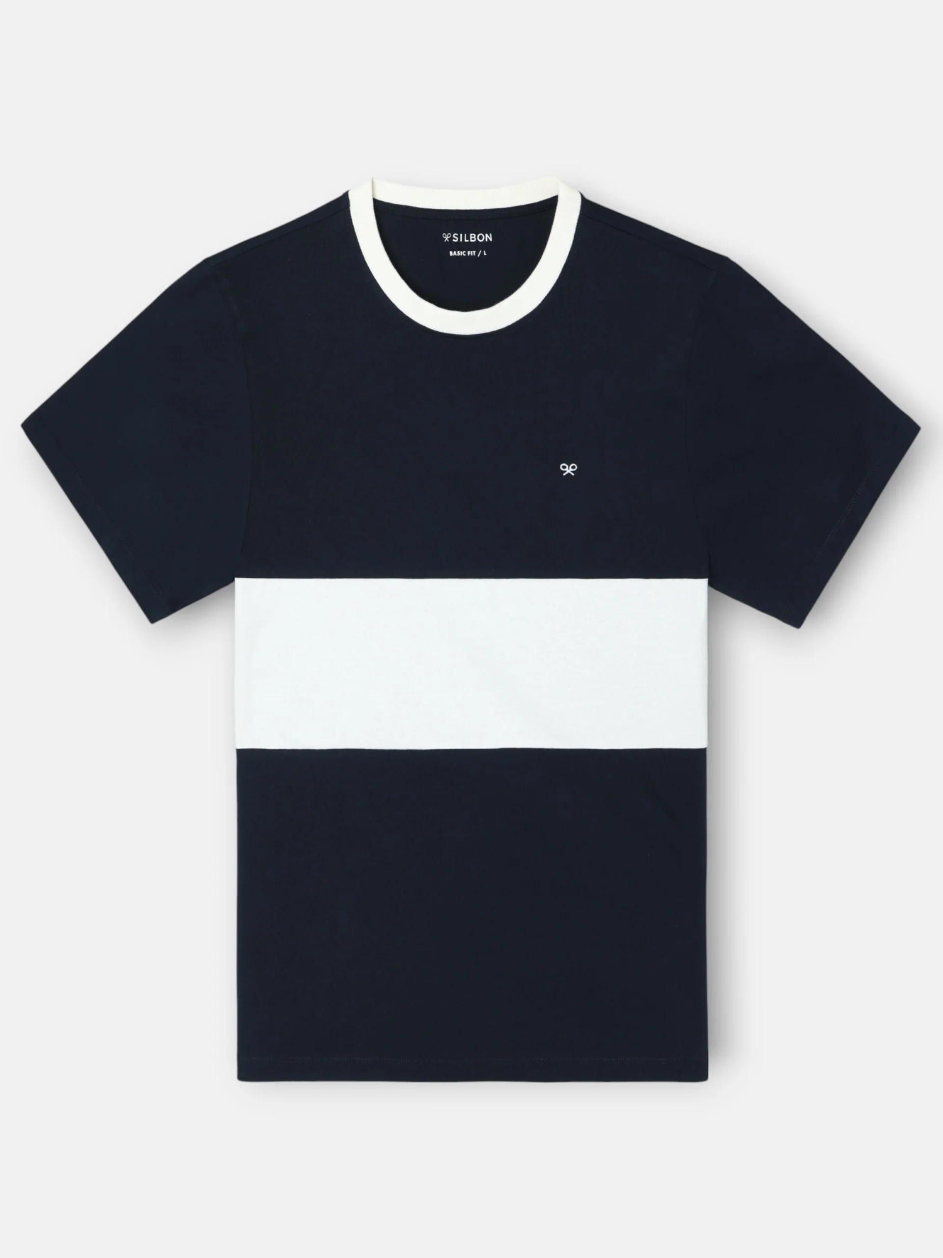 Camiseta raya horizontal cruise azul marino - Image 8