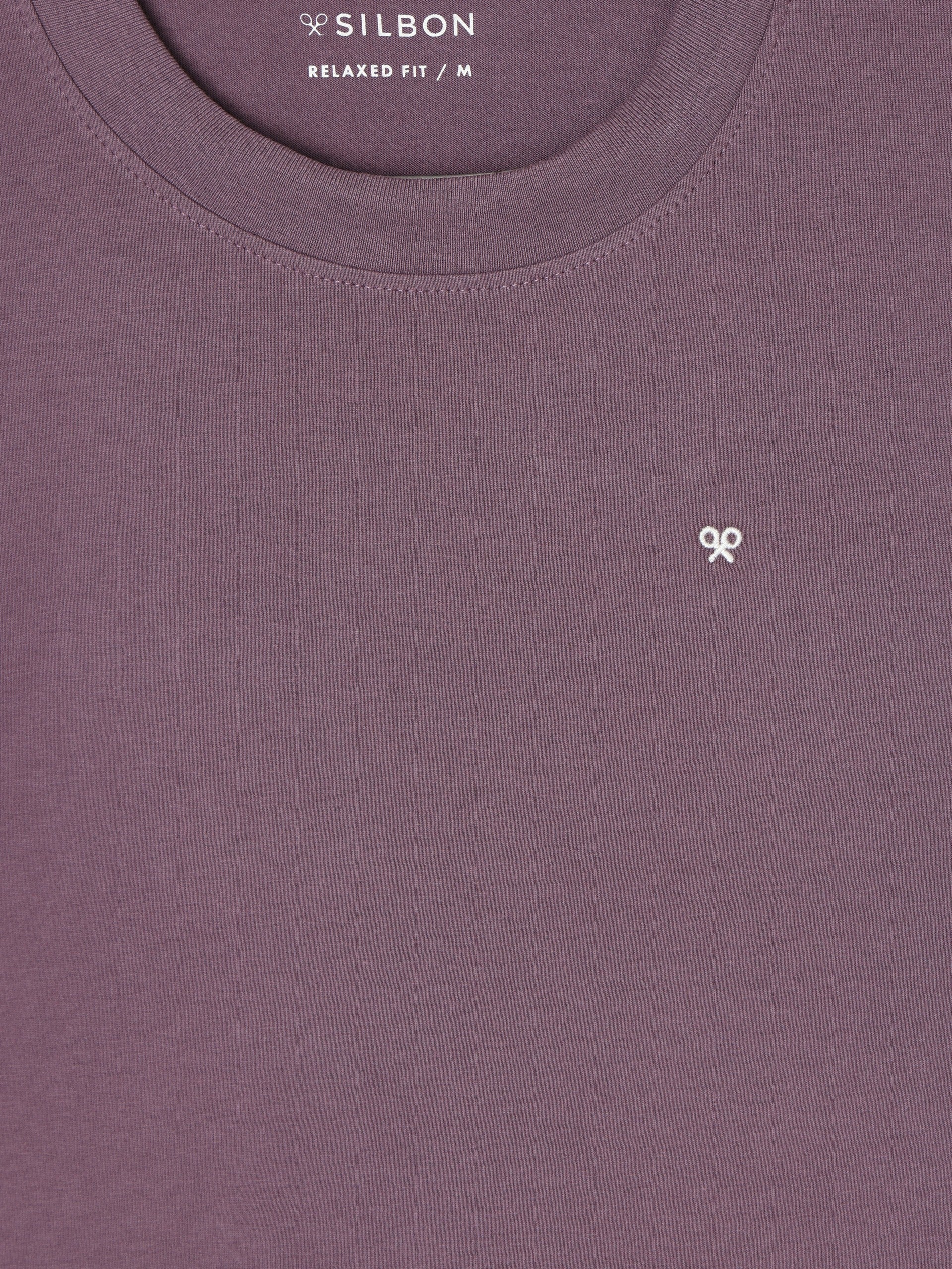Camiseta relaxed fit Silbon vacation purpura - Image 2