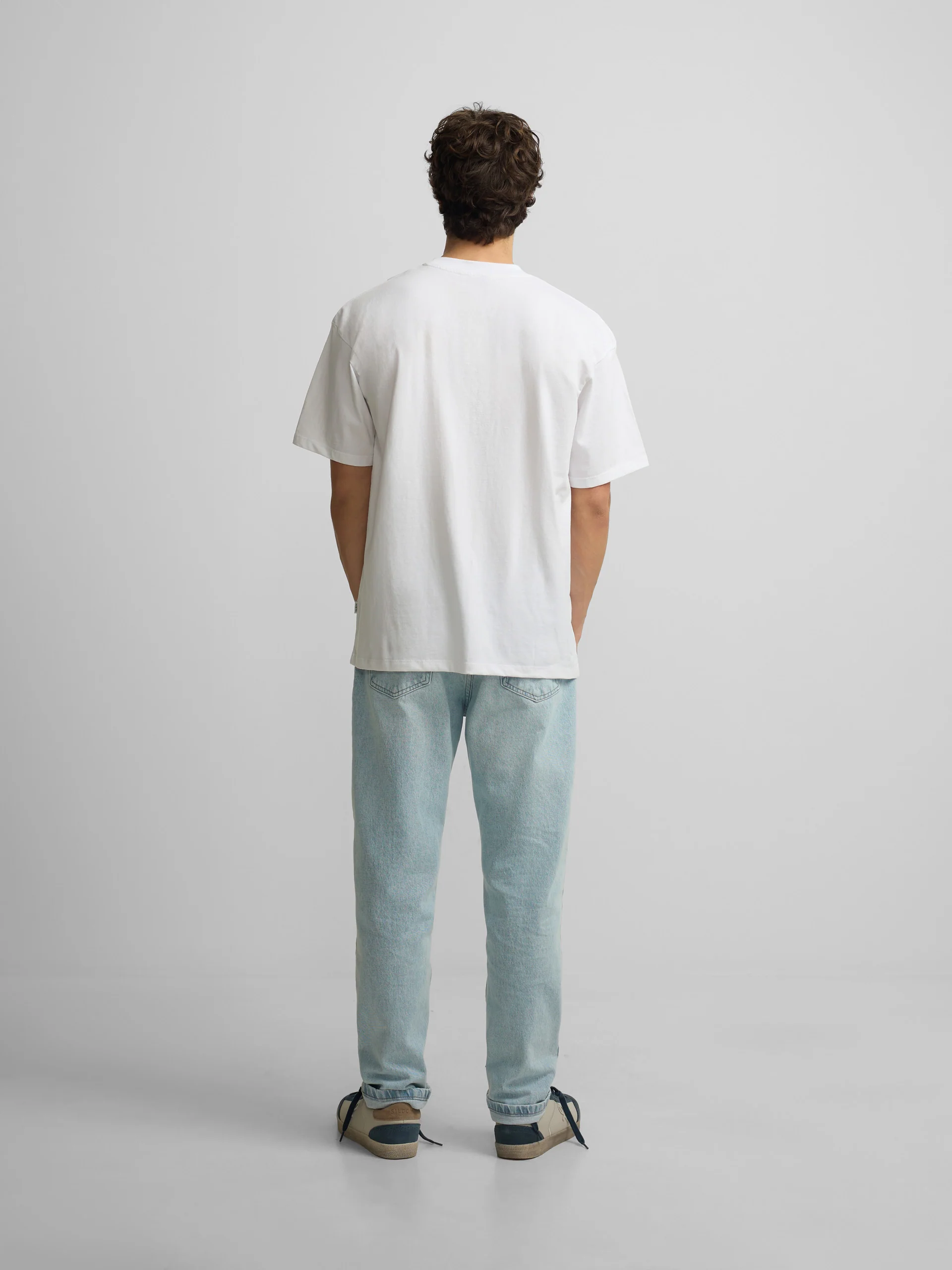 Camiseta relaxed fit slbn cross blanco - Image 7