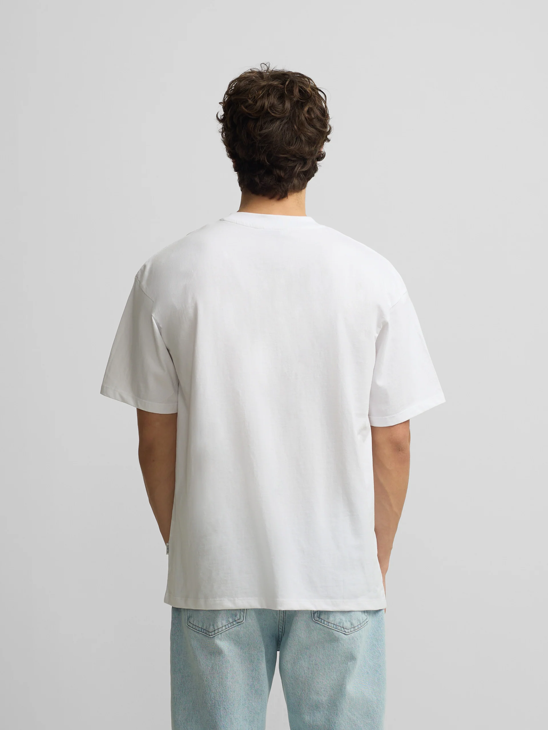 Camiseta relaxed fit slbn cross blanco - Image 8