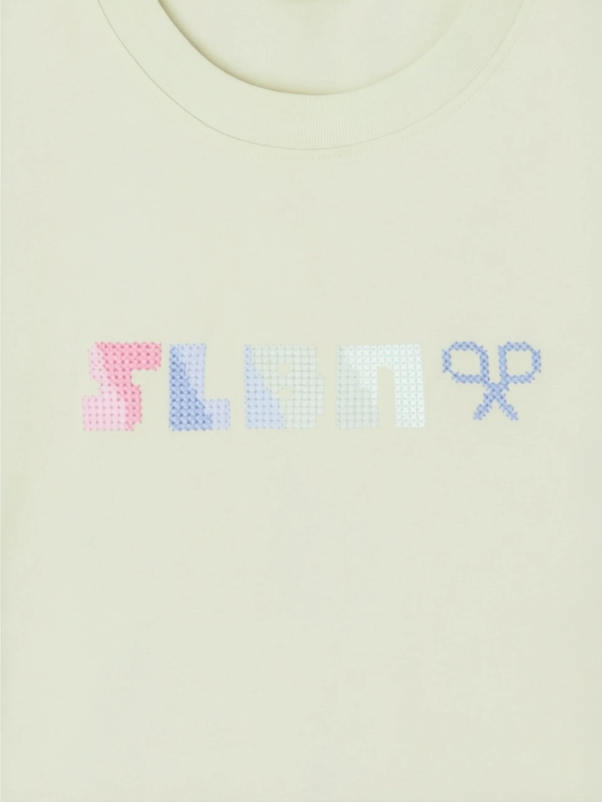 Camiseta relaxed fit slbn cross verde claro - Image 2