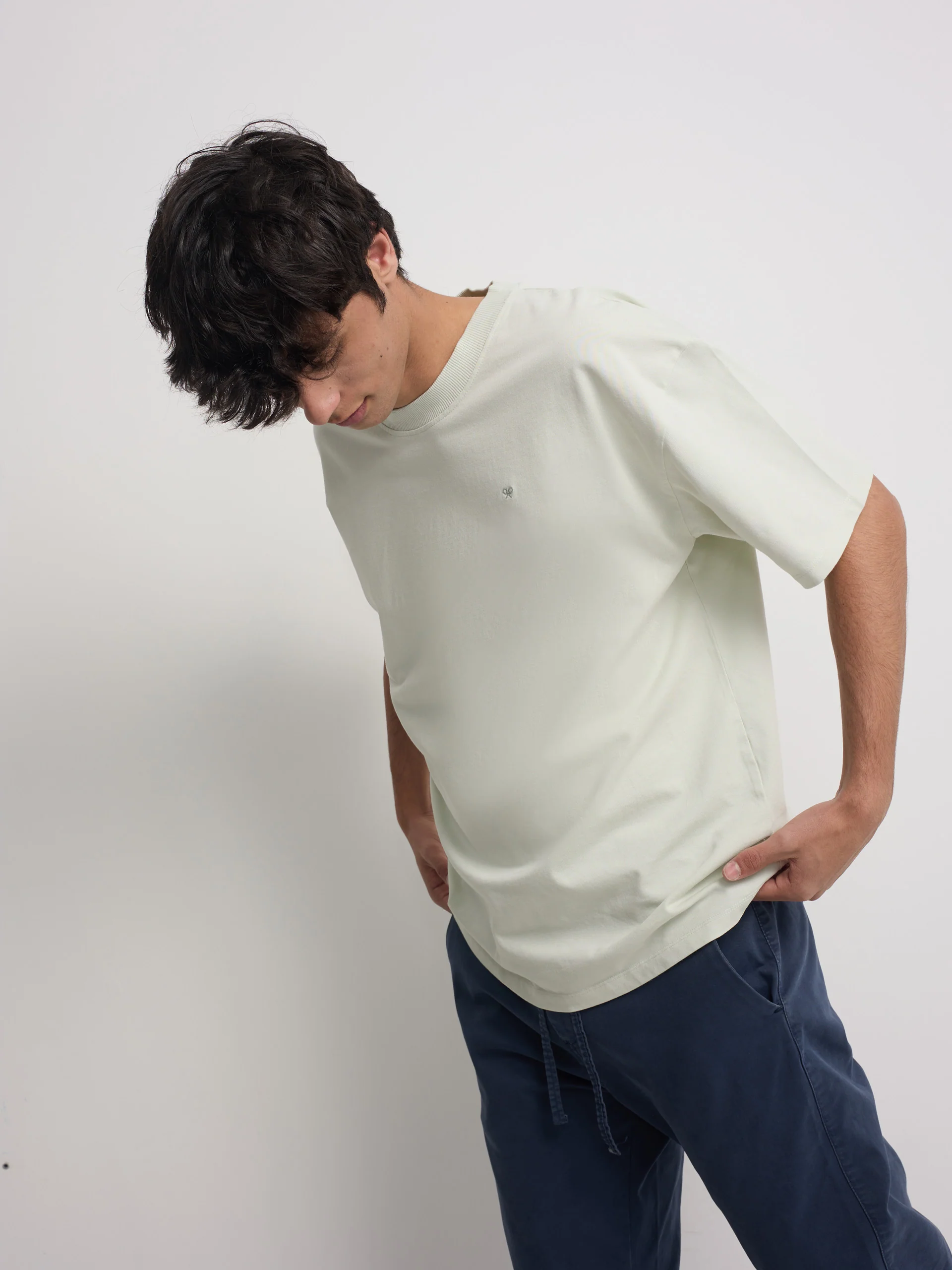 Camiseta relaxed fit surfing plans verde claro - Image 8
