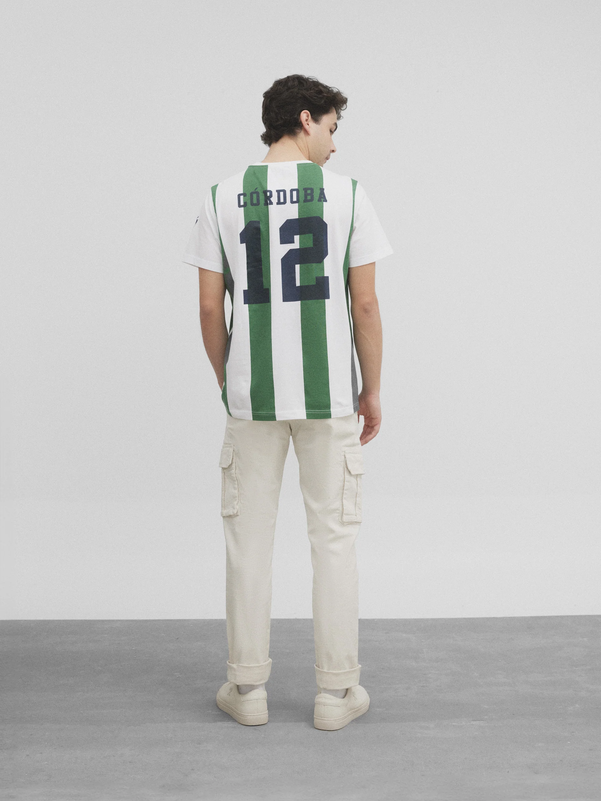Camiseta retro blanquiverde silbon blanca - Image 3
