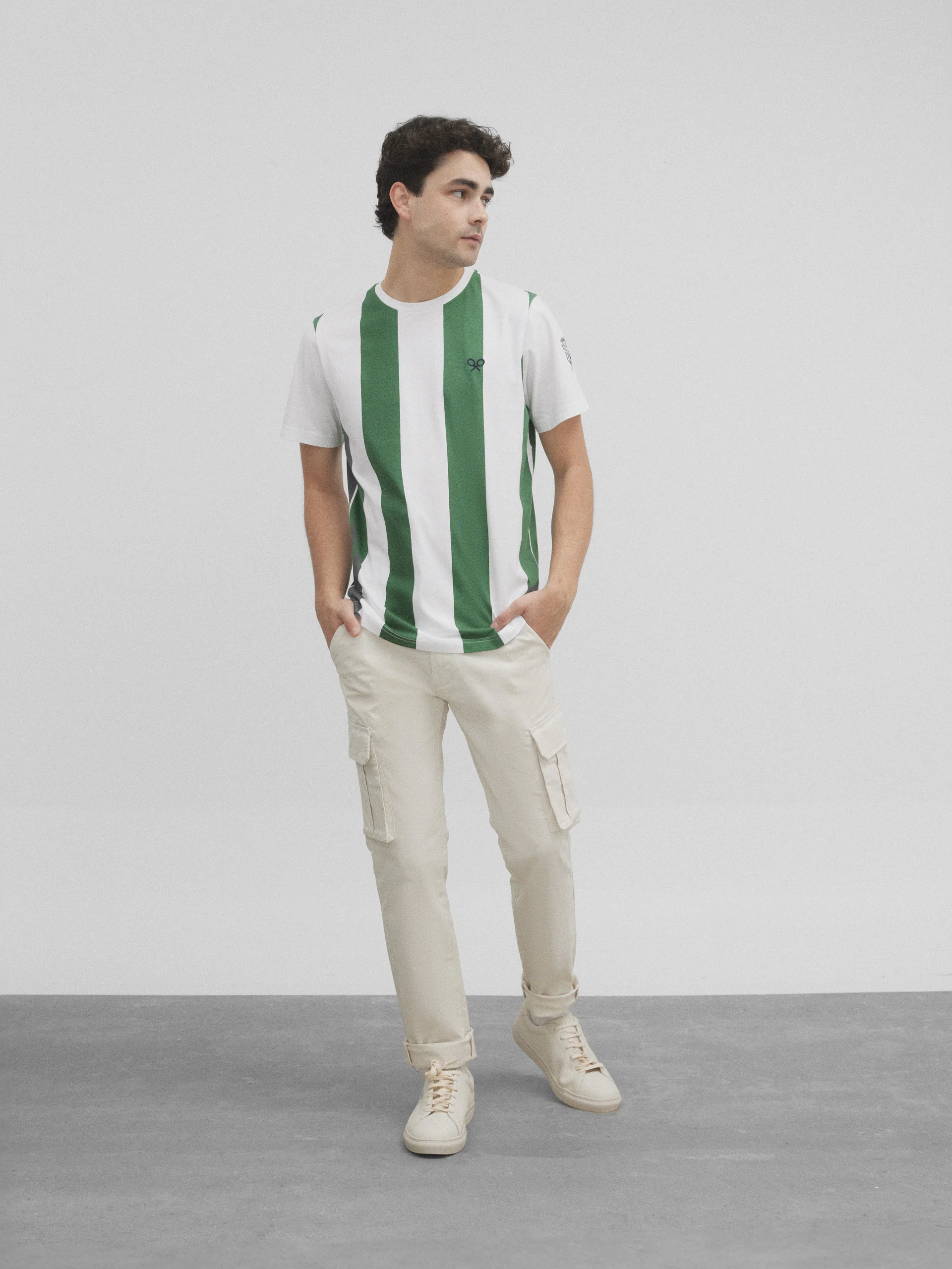 Camiseta retro blanquiverde silbon blanca - Image 4