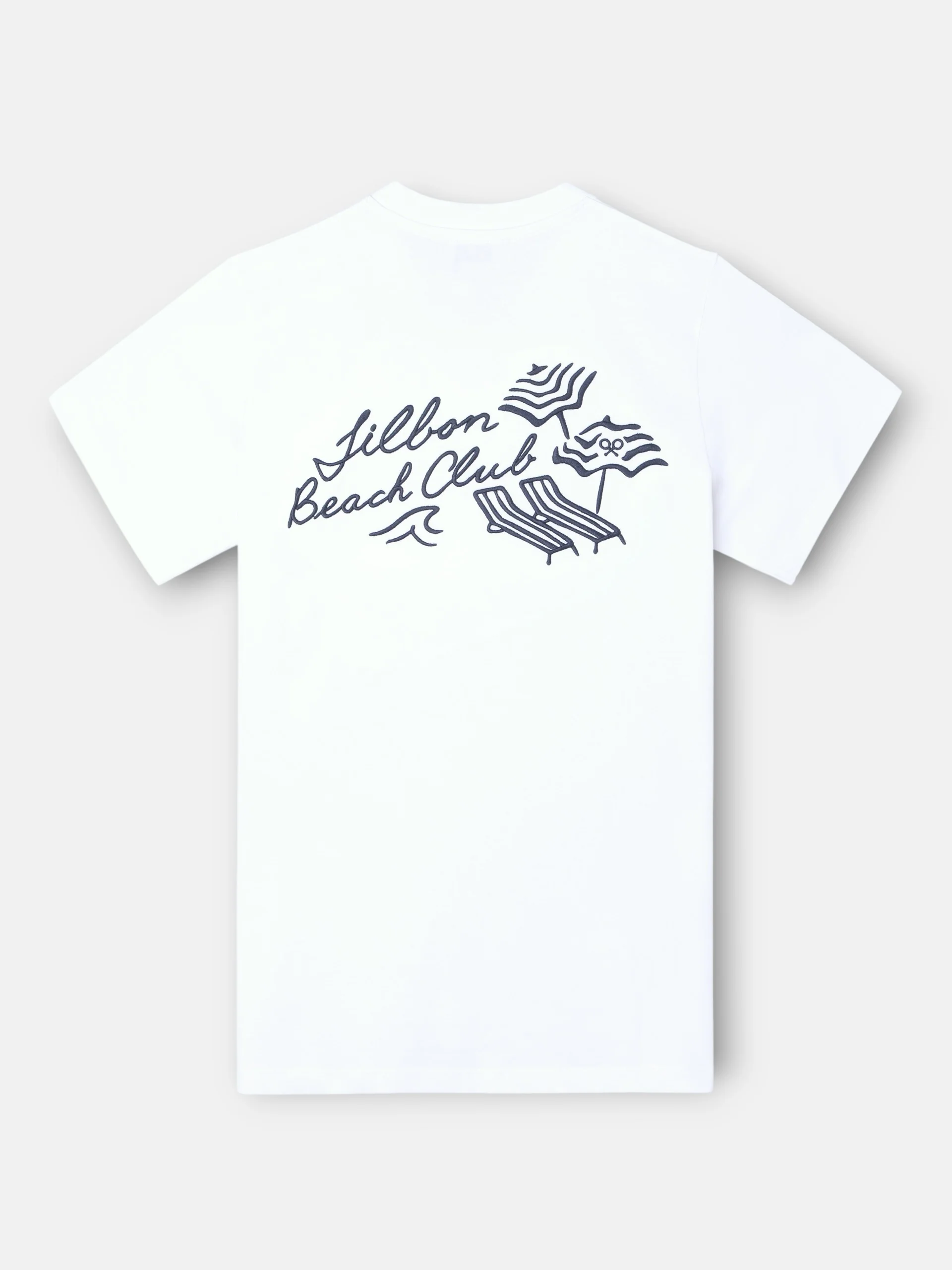 Camiseta Silbon beach club blanca - Image 5