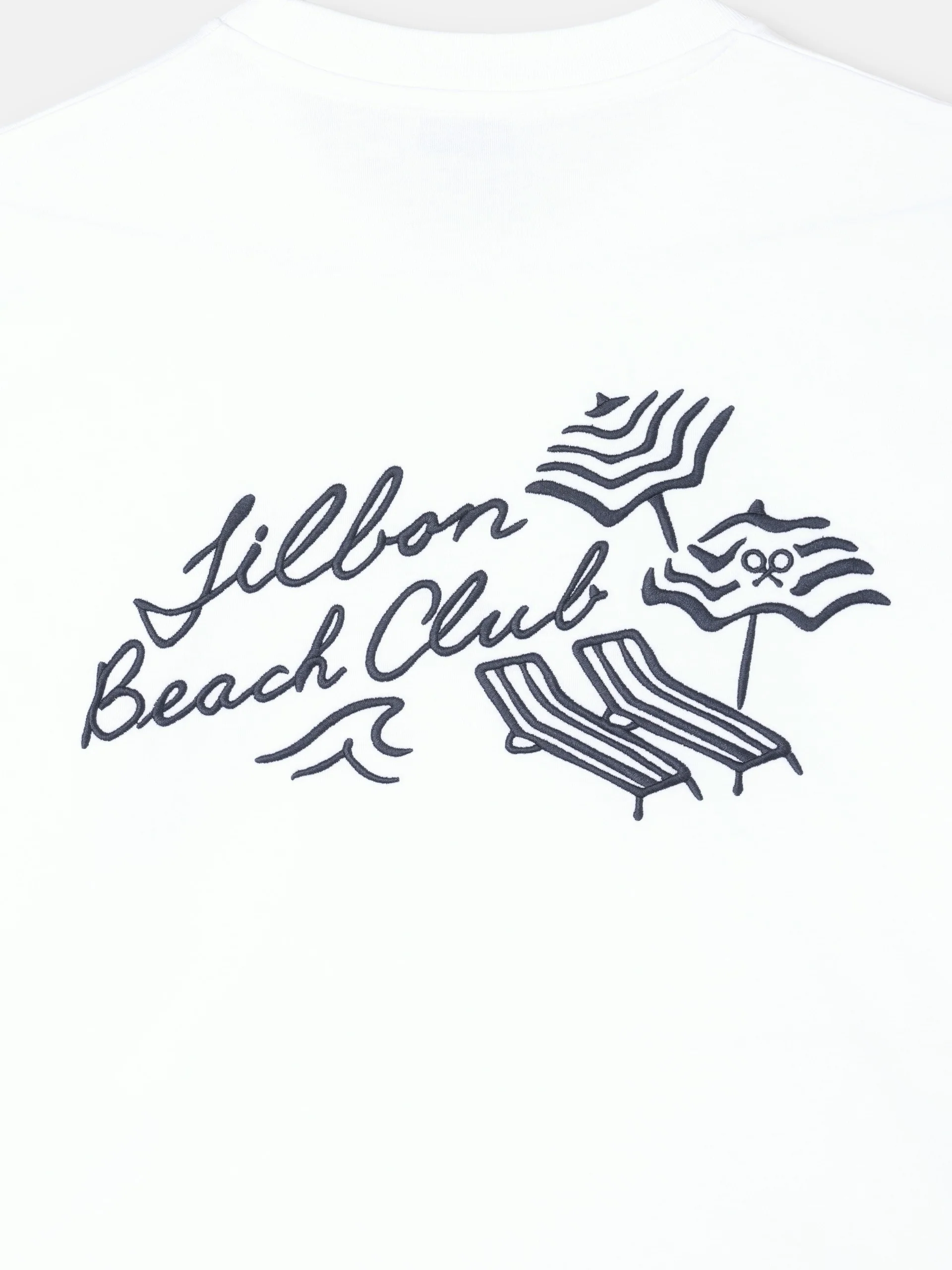 Camiseta Silbon beach club blanca - Image 8