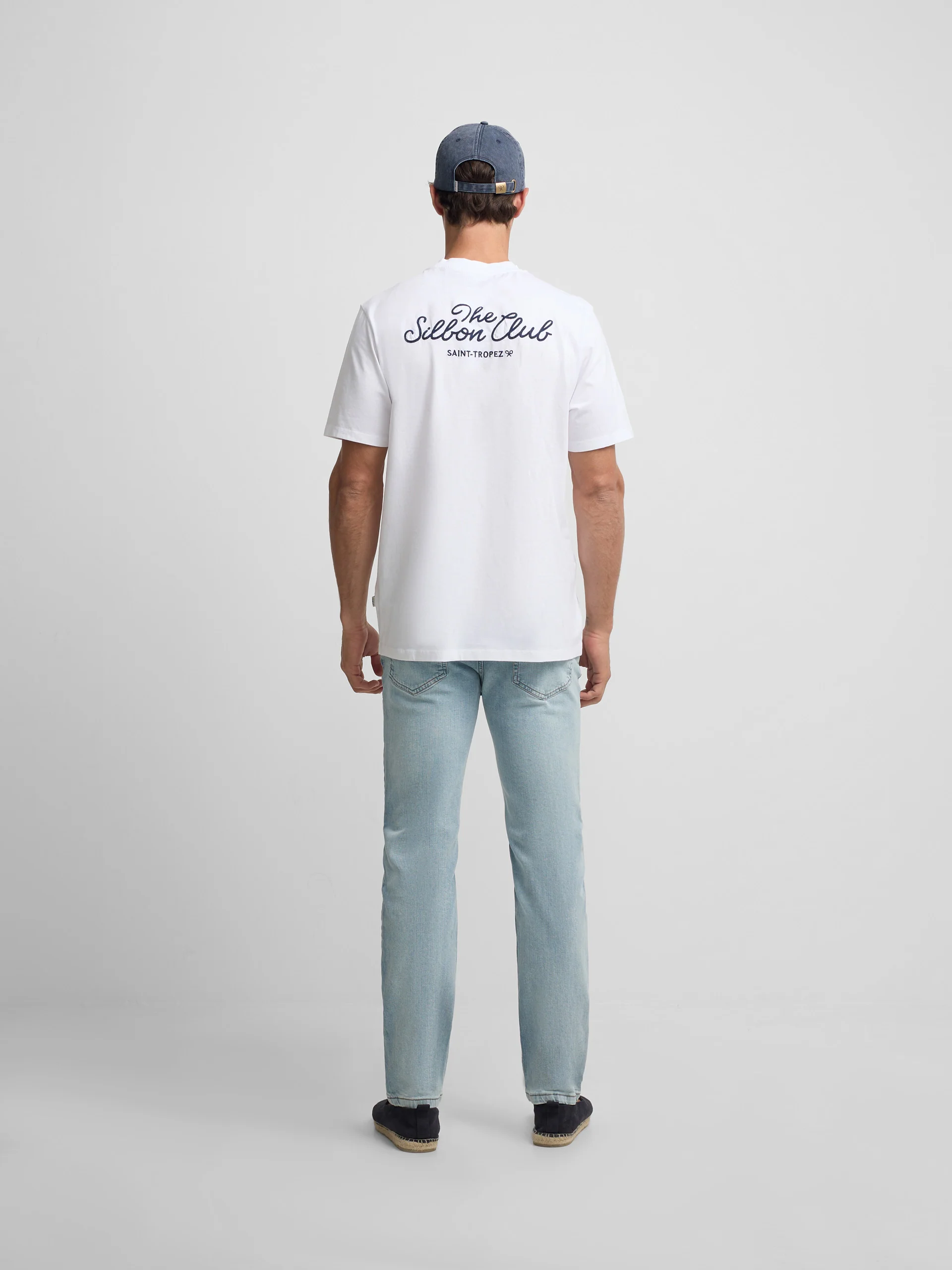 Camiseta Silbon club Saint Tropez blanco - Image 7