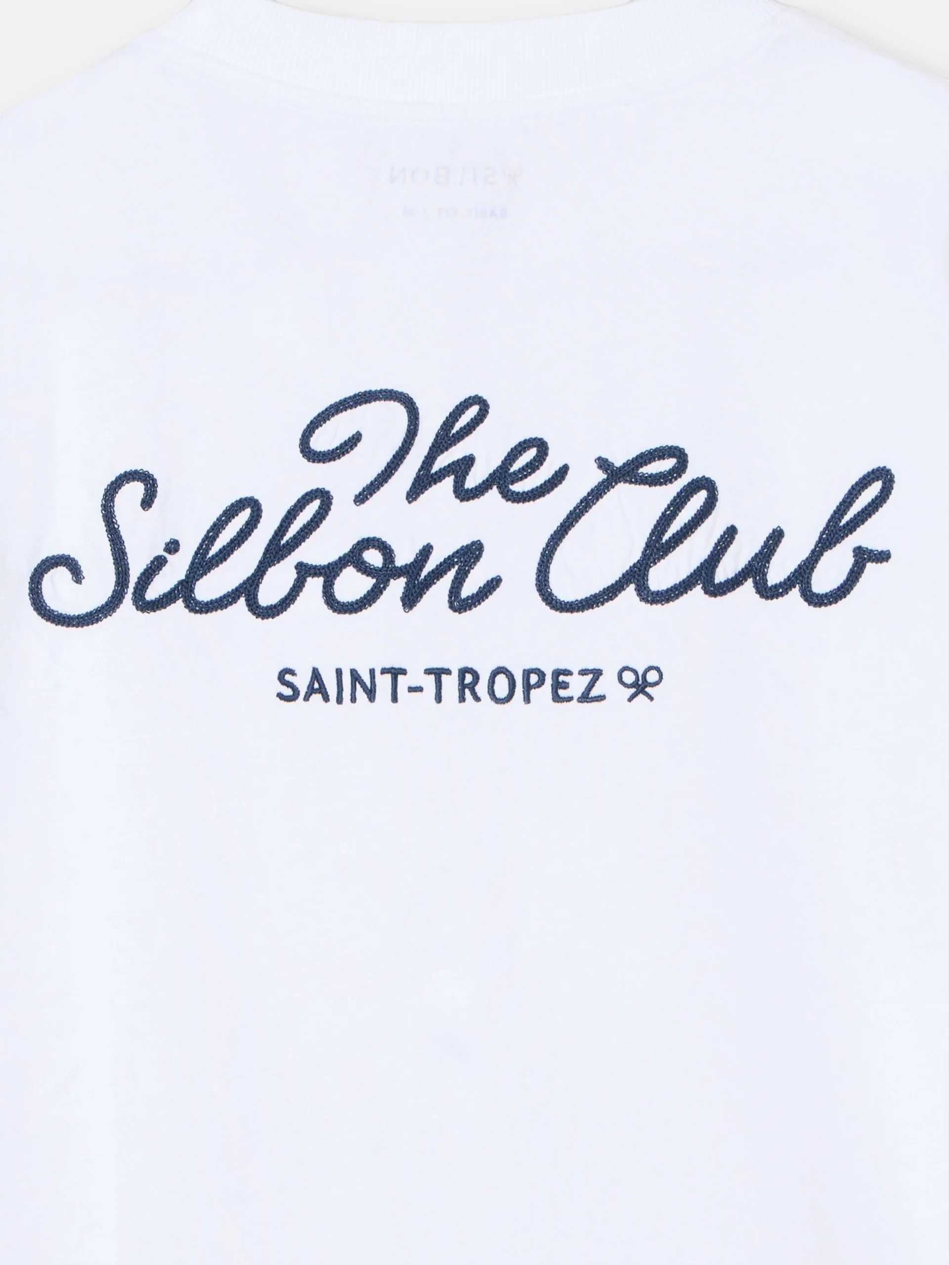 Camiseta Silbon club Saint Tropez blanco - Image 8