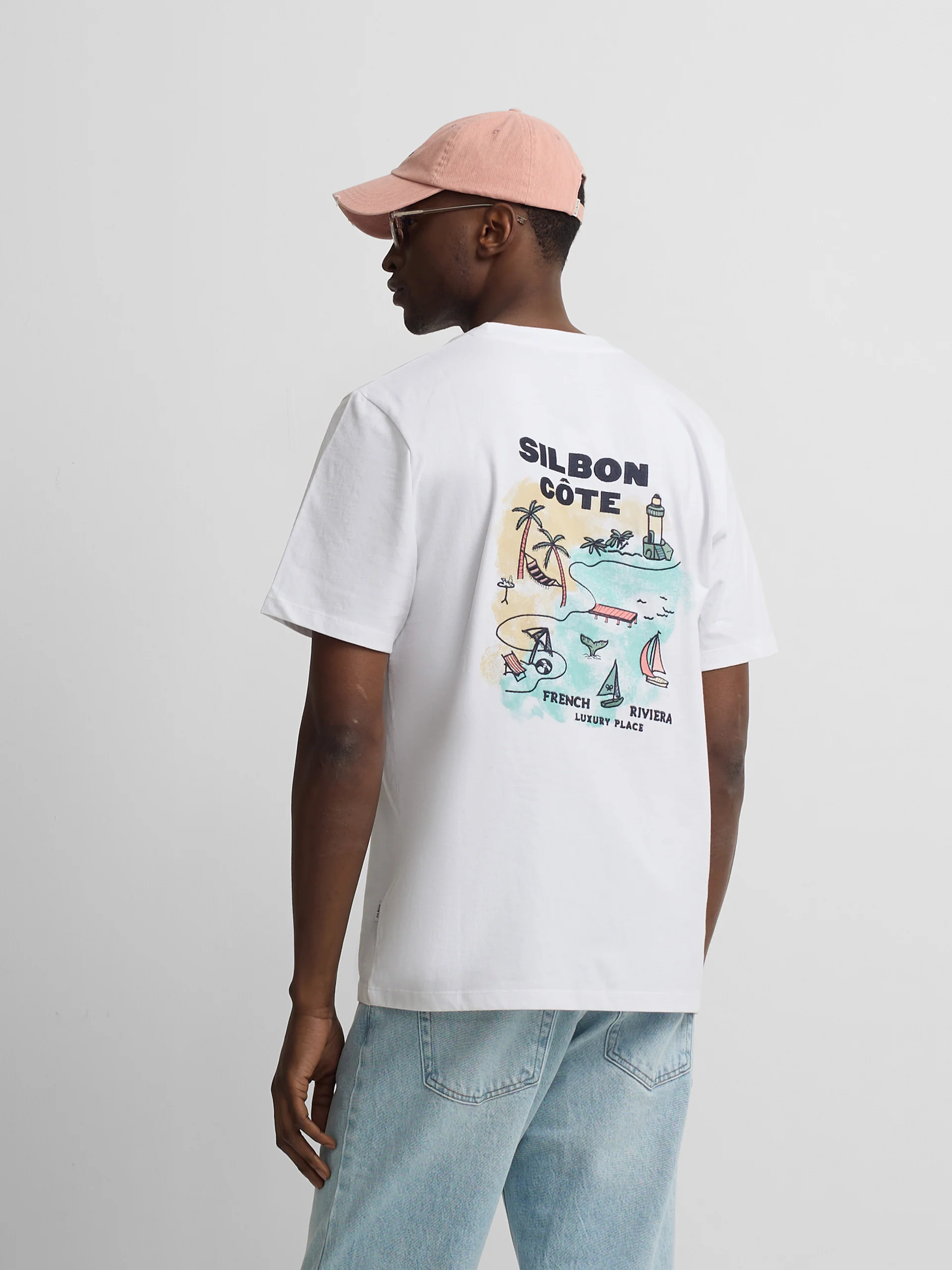 Camiseta Silbon cote blanca