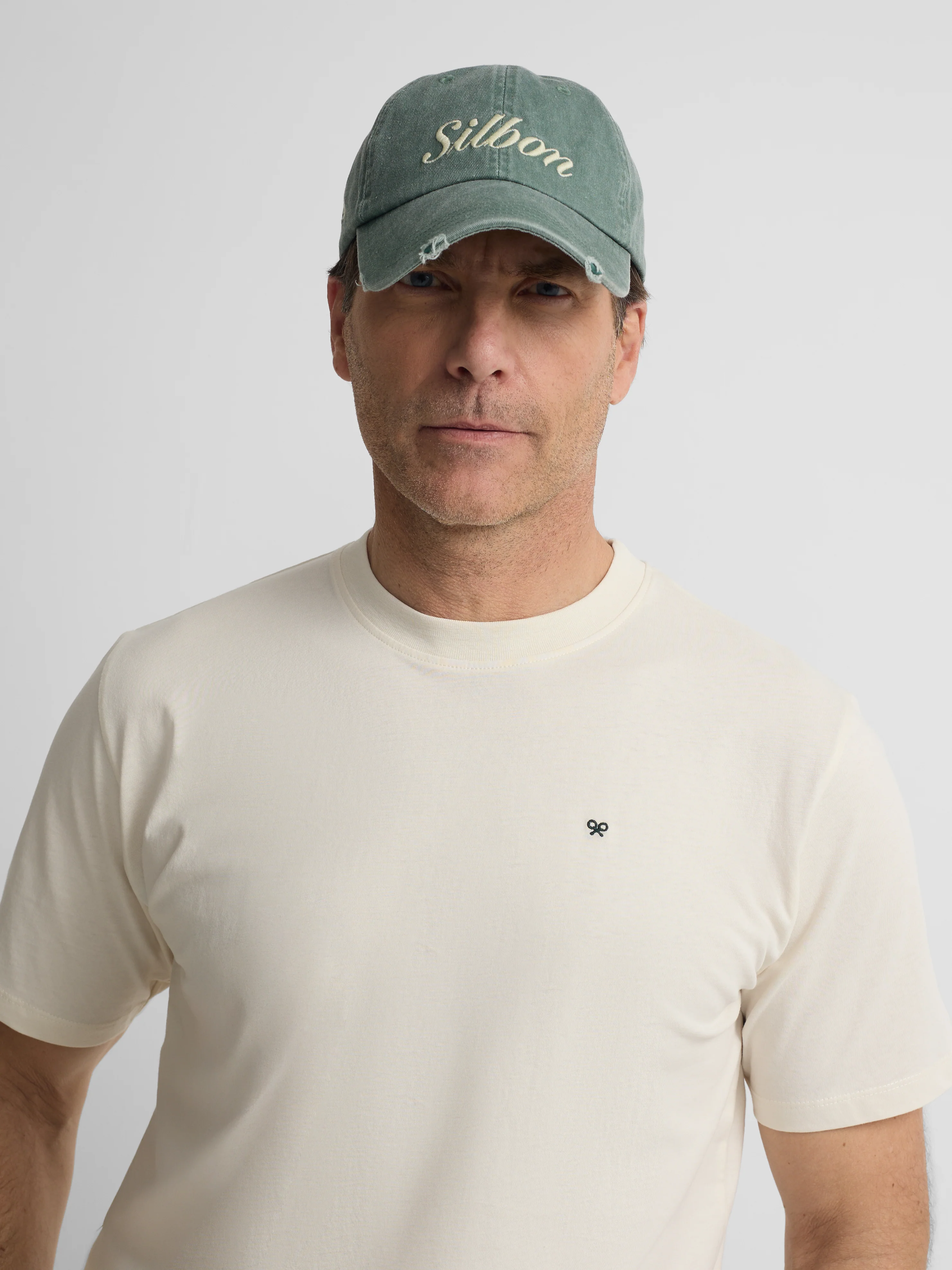 Camiseta Silbon country house crema - Image 3