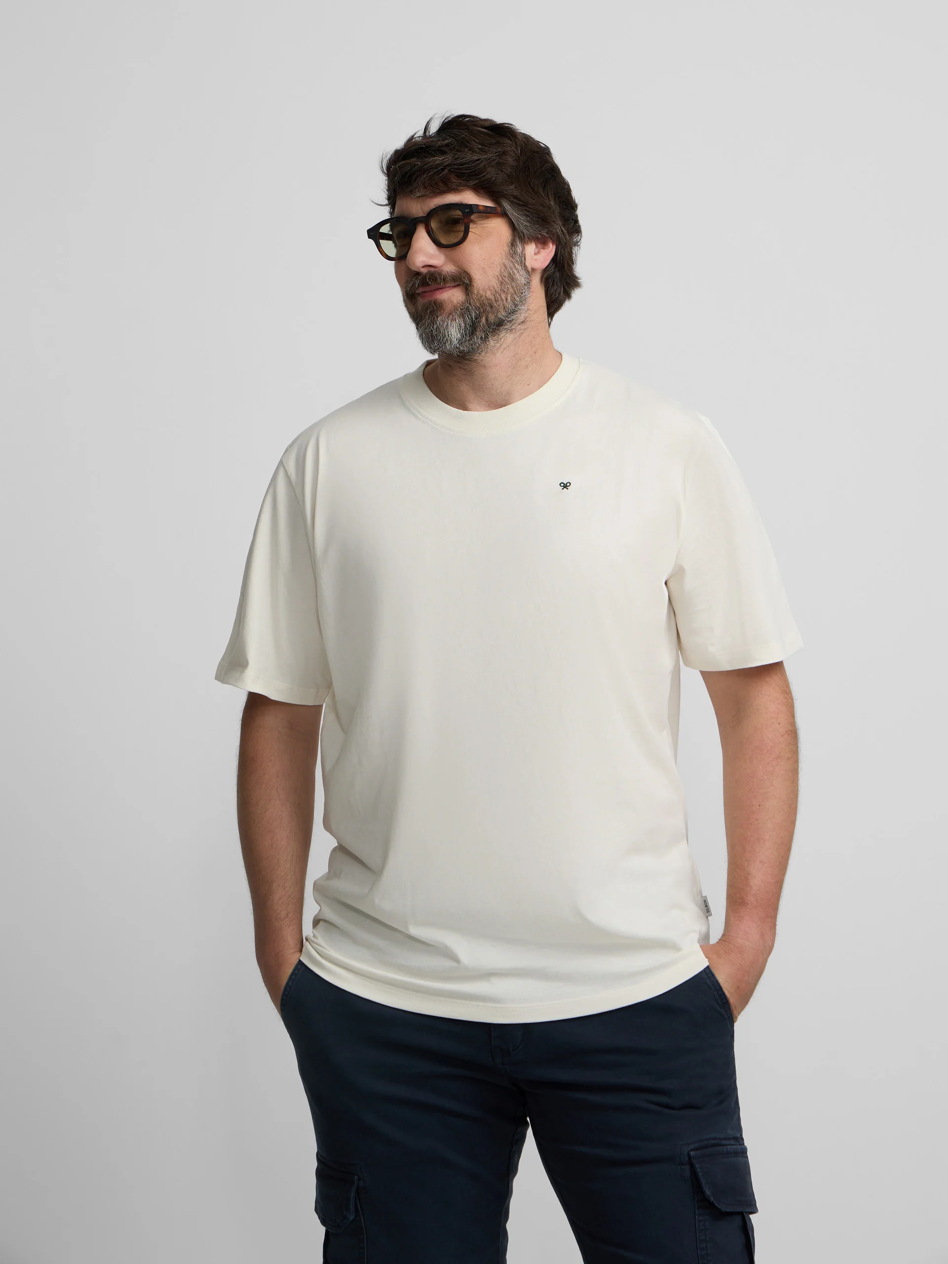Camiseta Silbon country house crema - Image 9