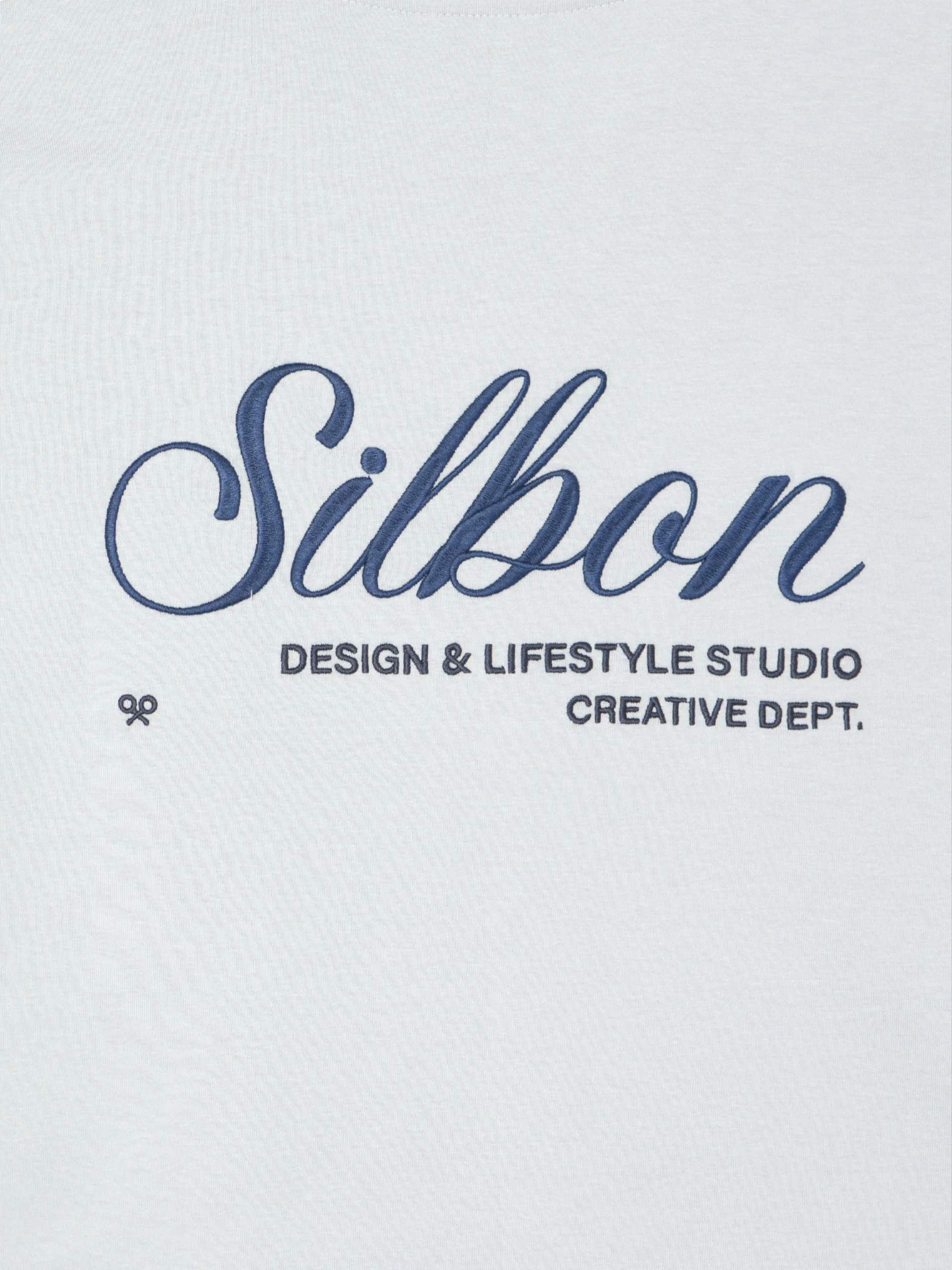 Camiseta Silbon creative dept azul claro - Image 7