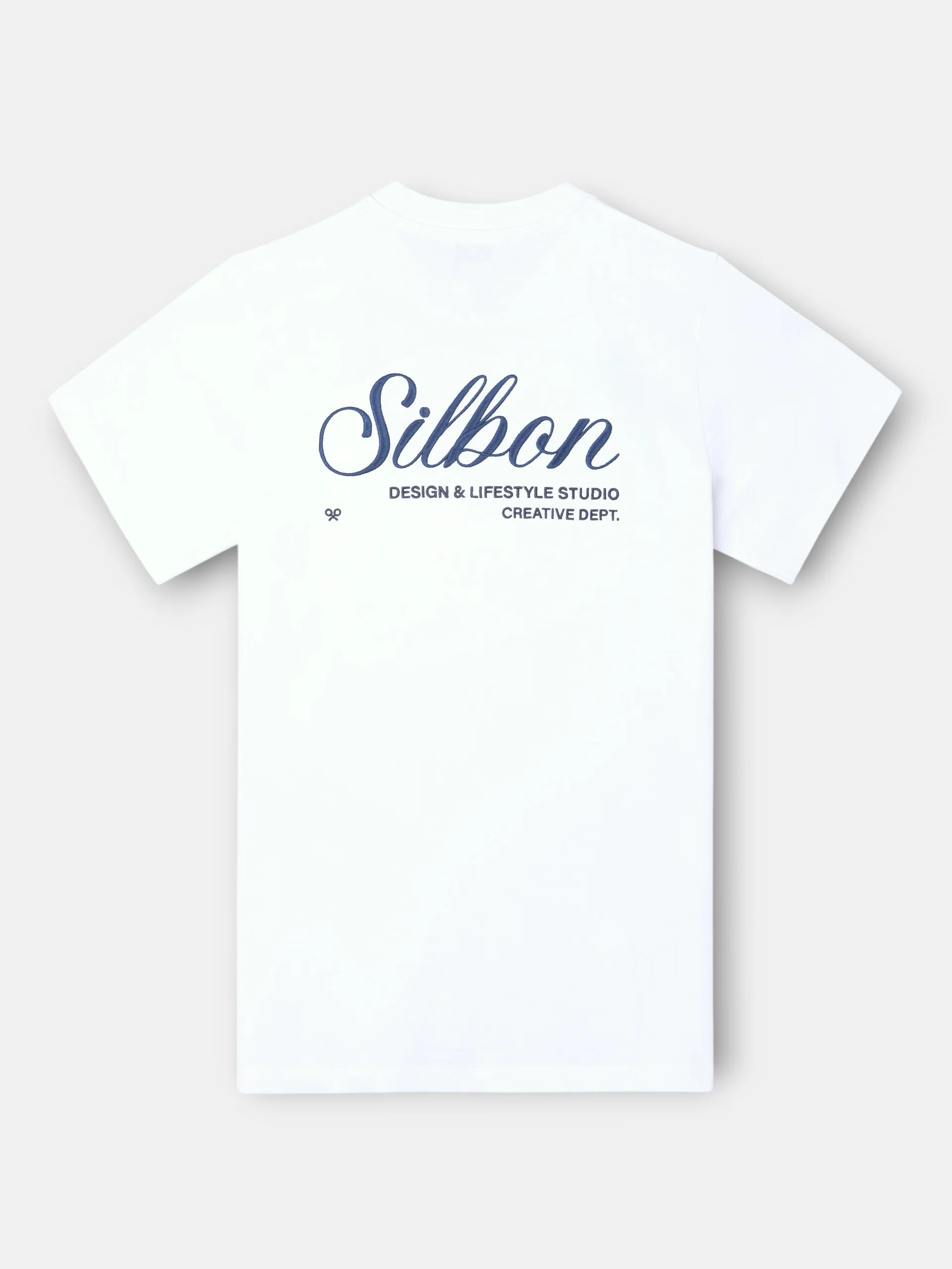 Camiseta Silbon creative dept blanco - Image 5