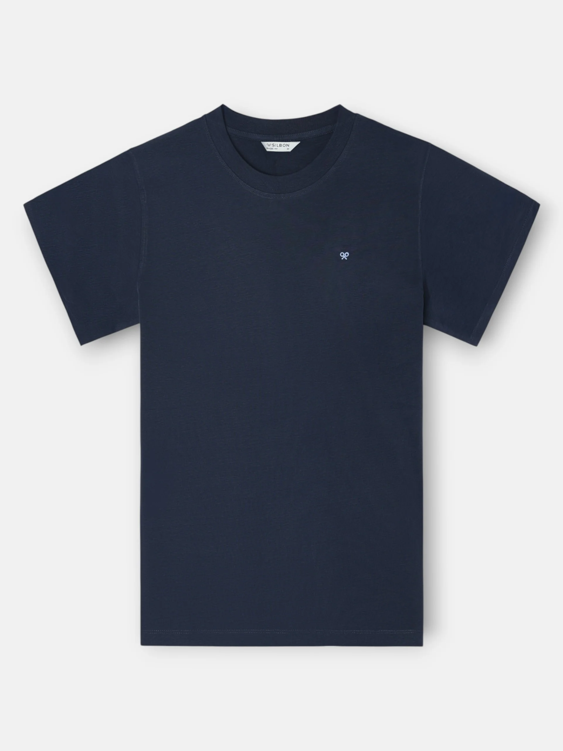 Camiseta Silbon happiest azul marino - Image 10