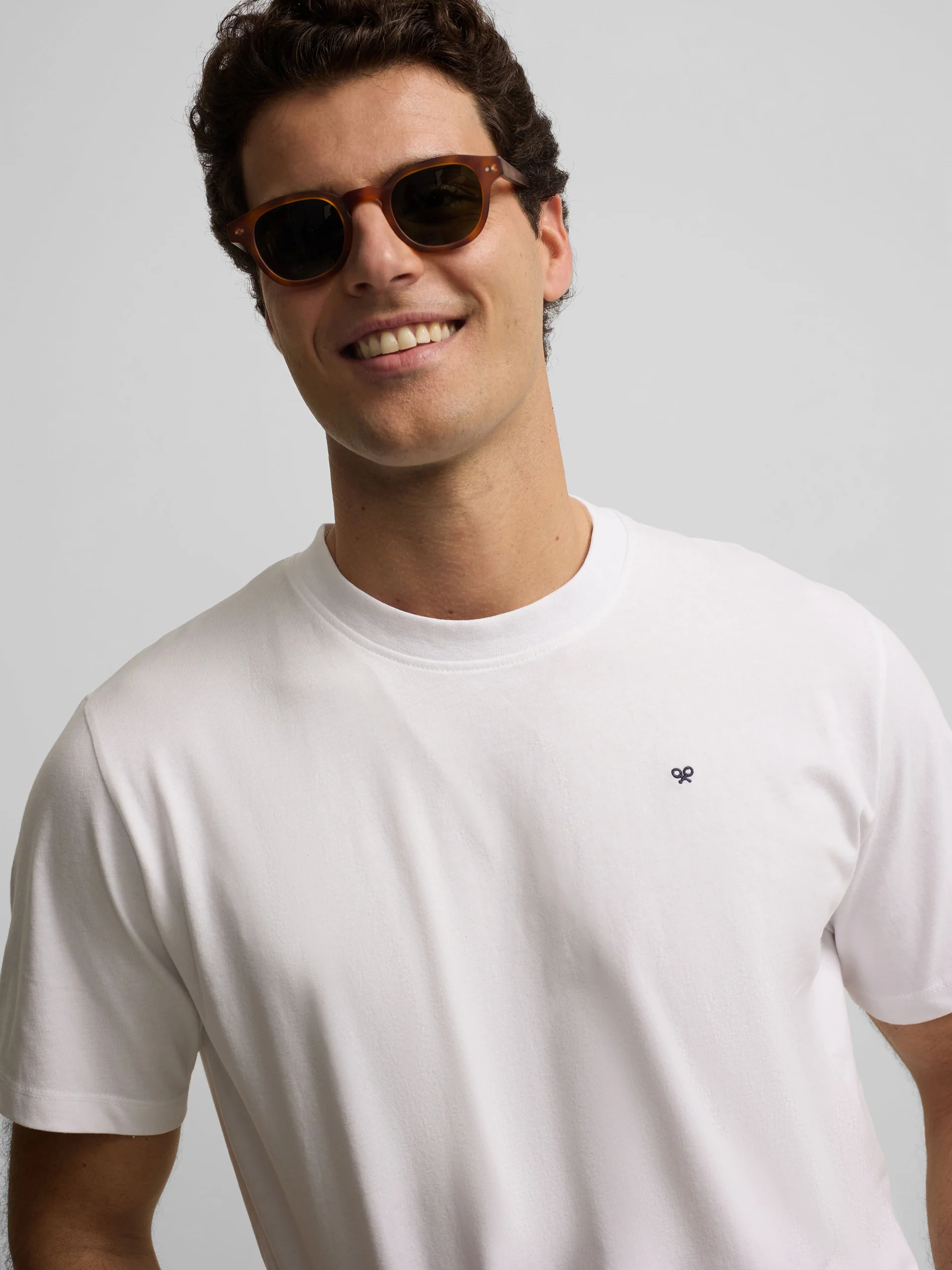 Camiseta Silbon happiest blanco - Image 3