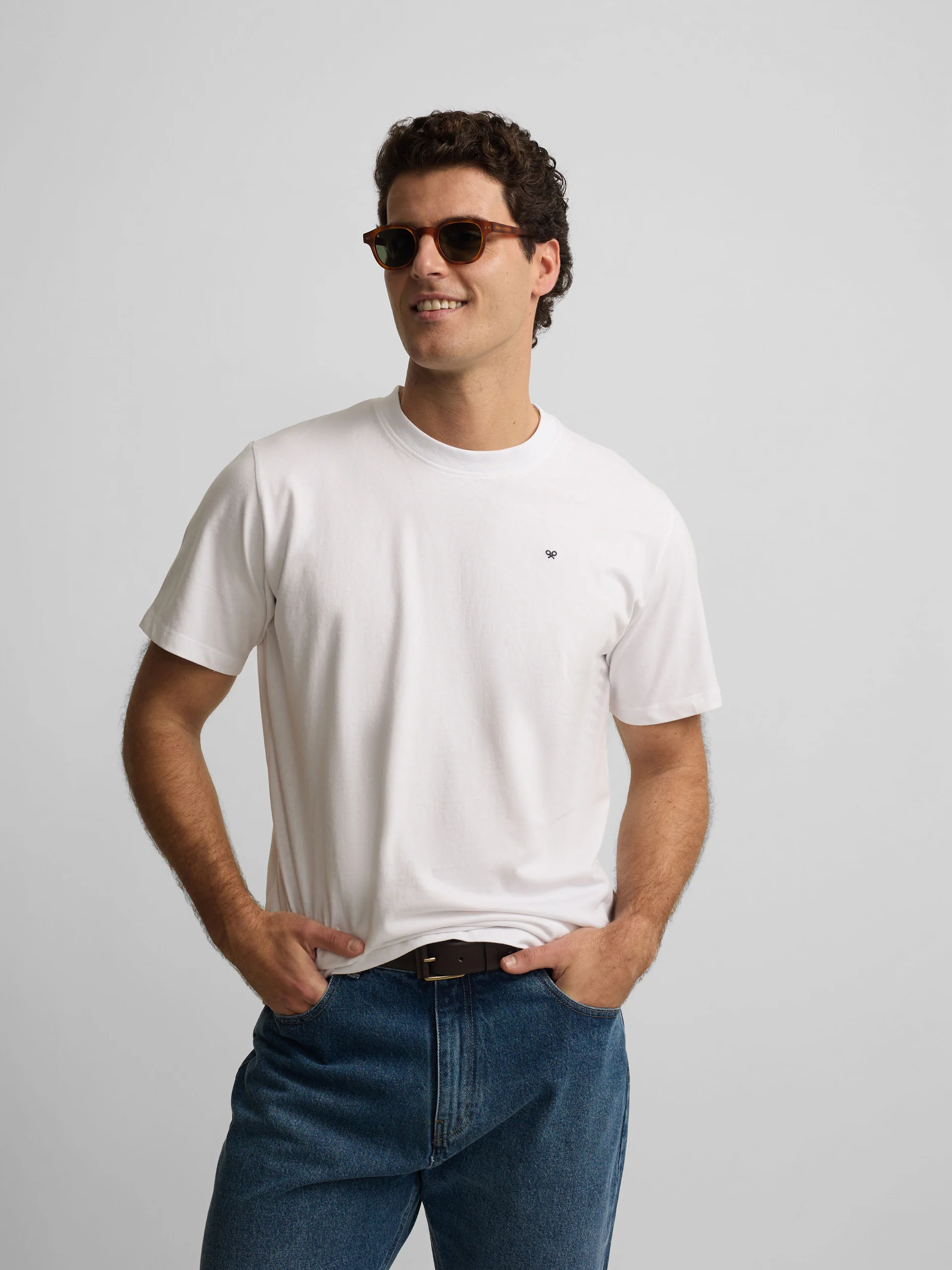 Camiseta Silbon happiest blanco - Image 4