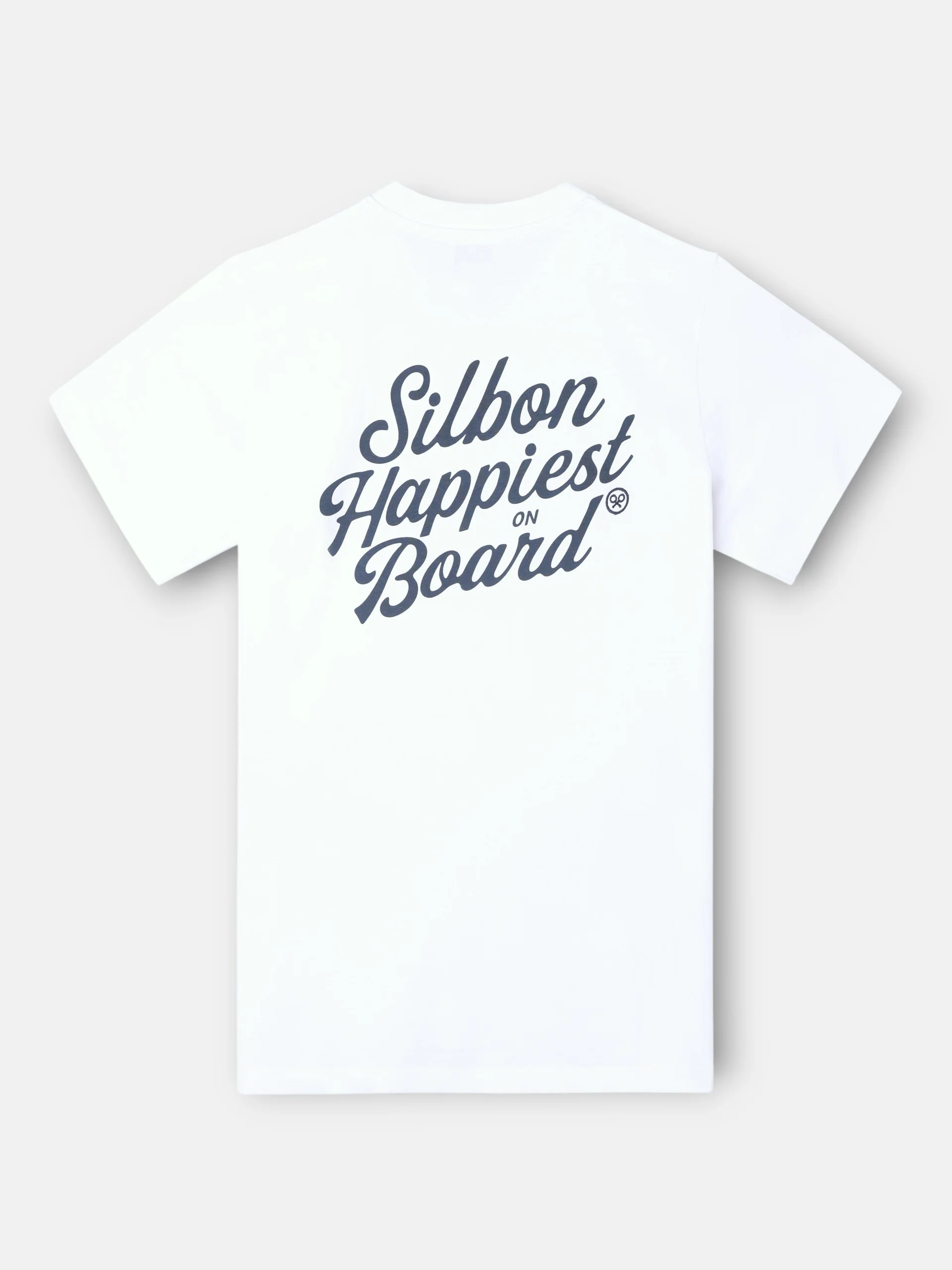 Camiseta Silbon happiest blanco - Image 5