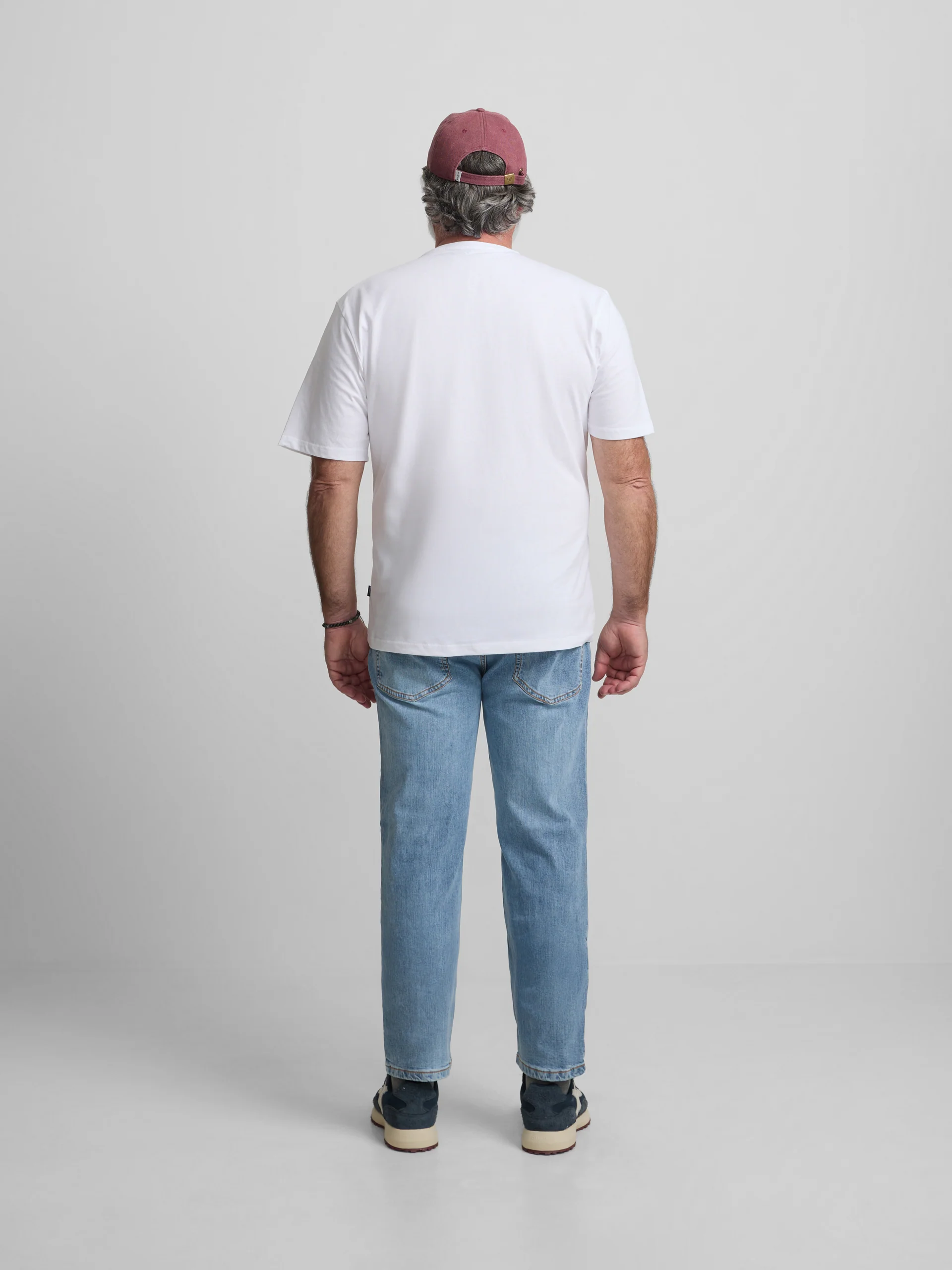 Camiseta silbon minilogo blanco - Image 11