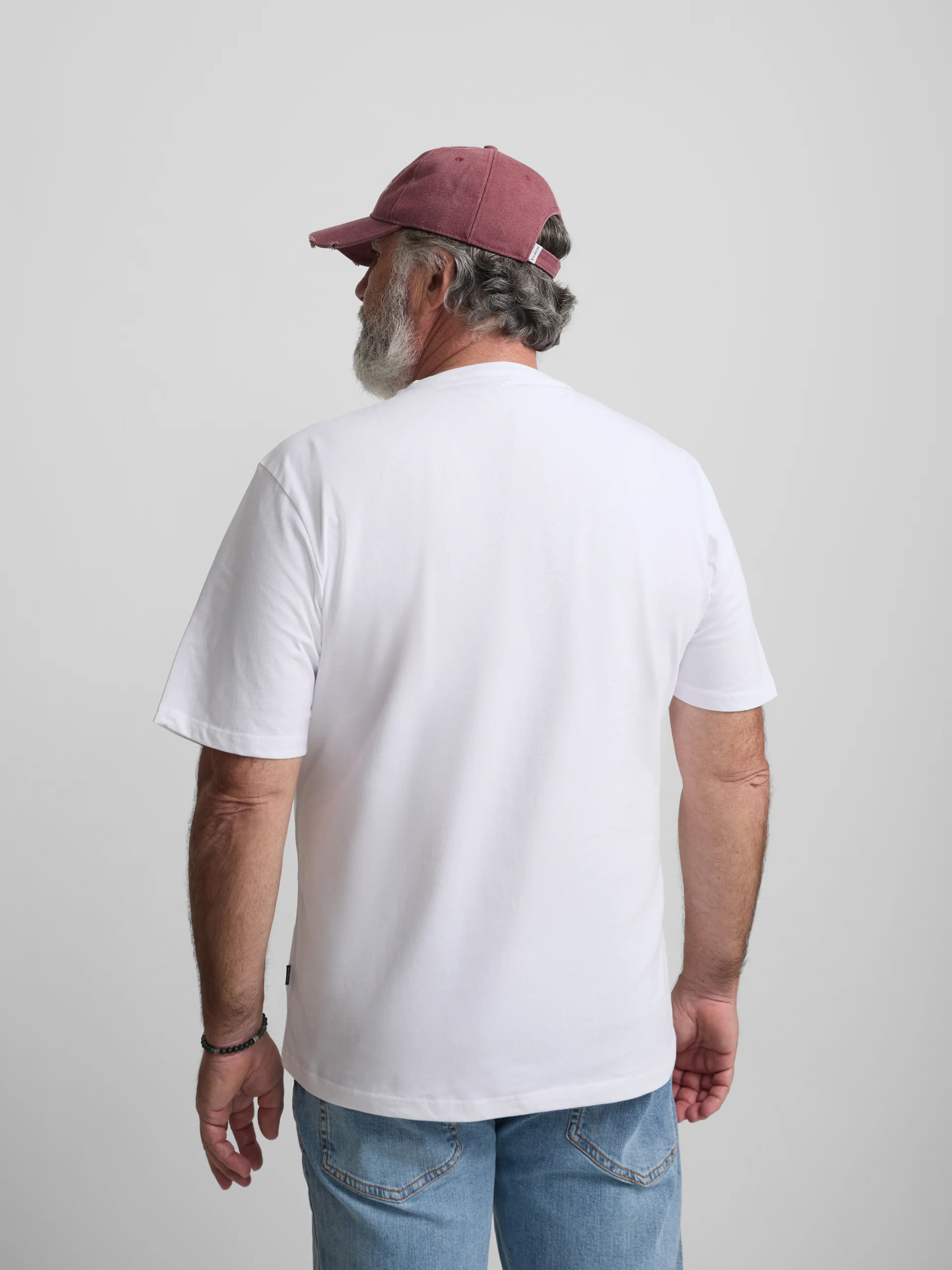 Camiseta silbon minilogo blanco - Image 12