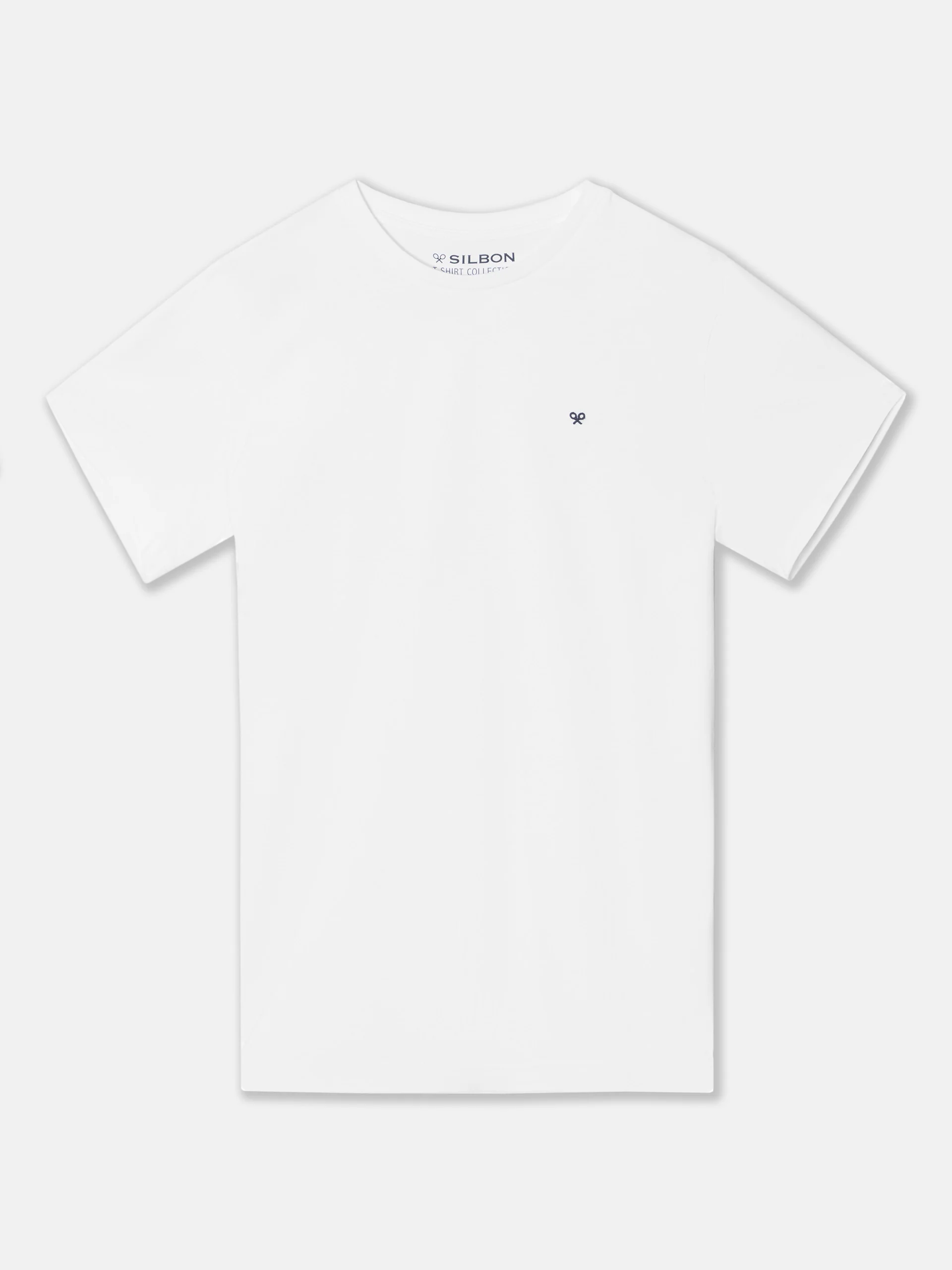 Camiseta silbon minilogo blanco - Image 8