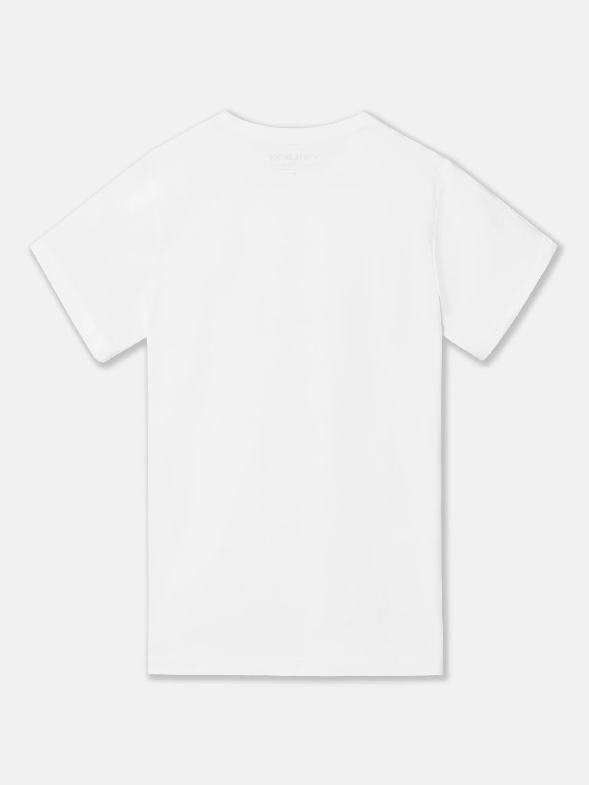 Camiseta silbon minilogo blanco - Image 9