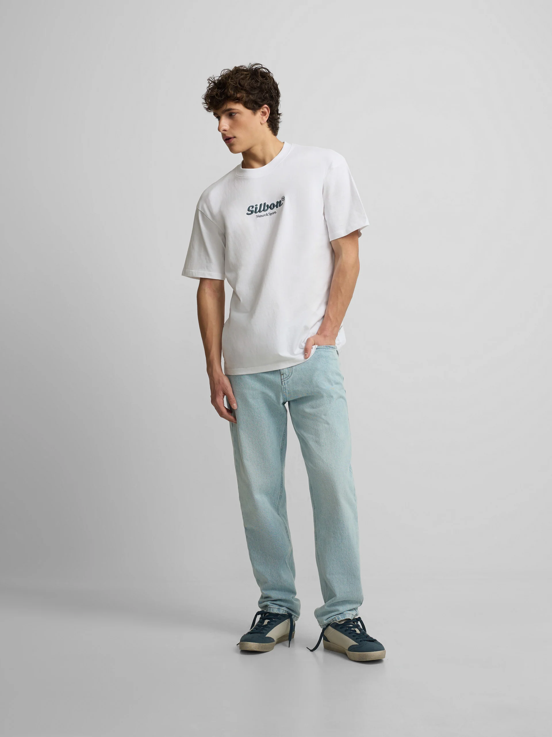Camiseta Silbon nature blanco - Image 4