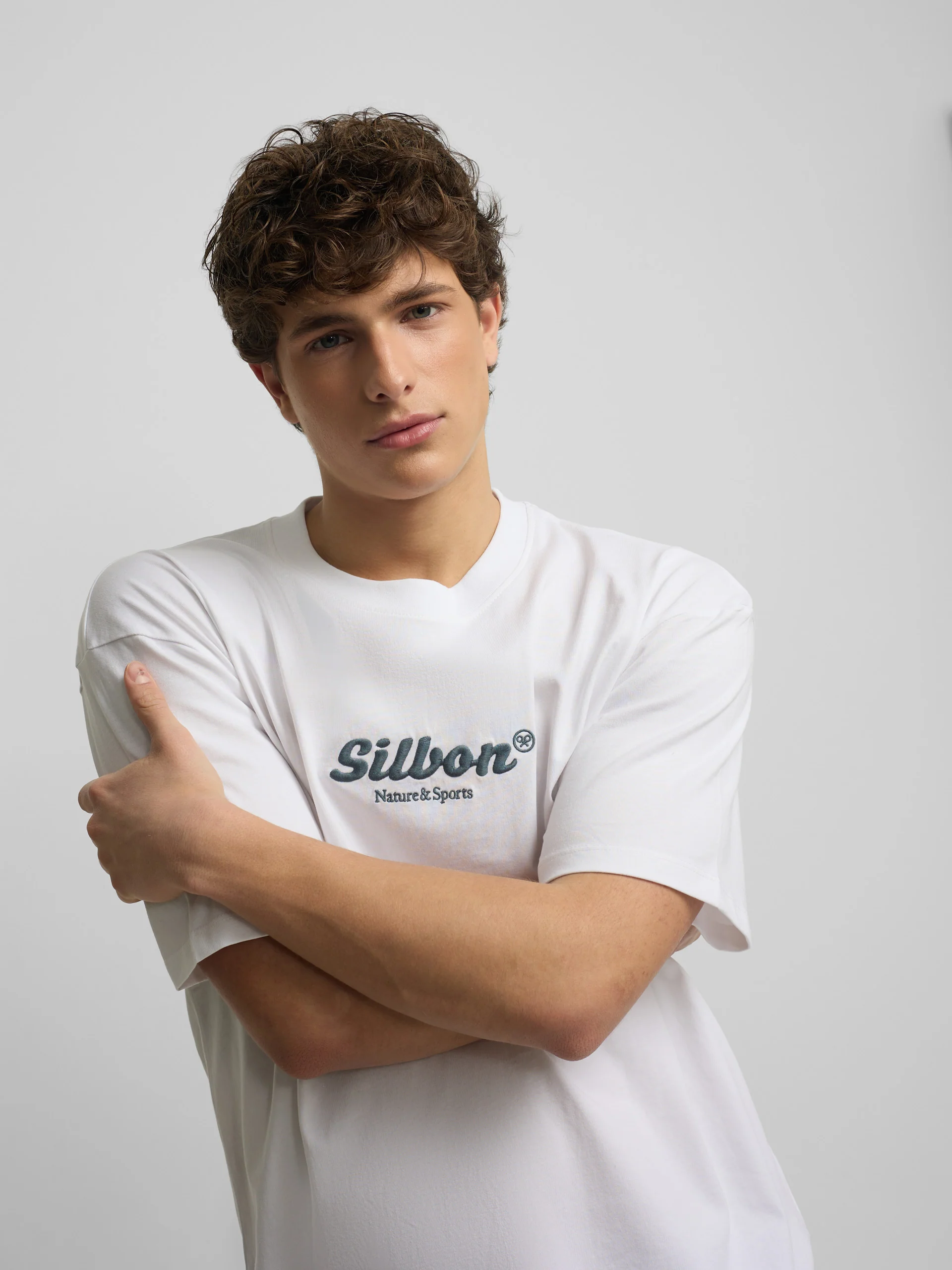 Camiseta Silbon nature blanco - Image 6