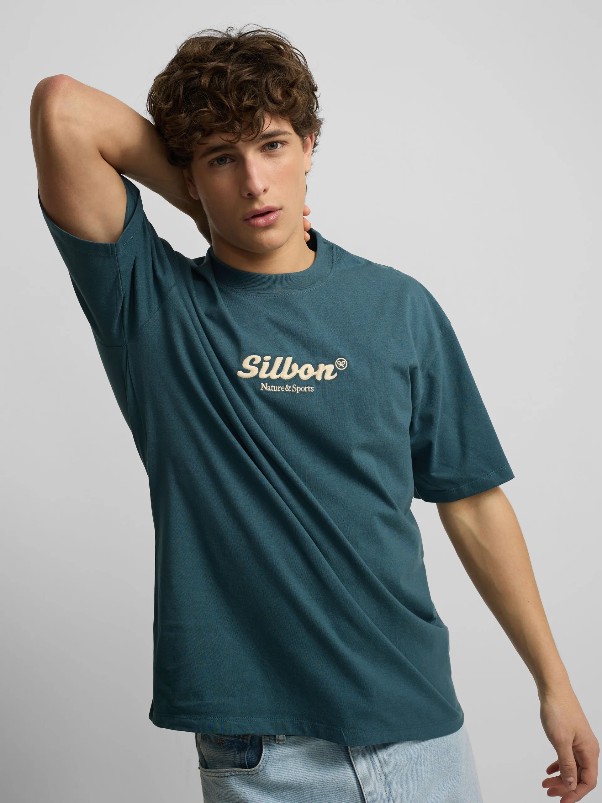 Camiseta Silbon nature petroleo - Image 4
