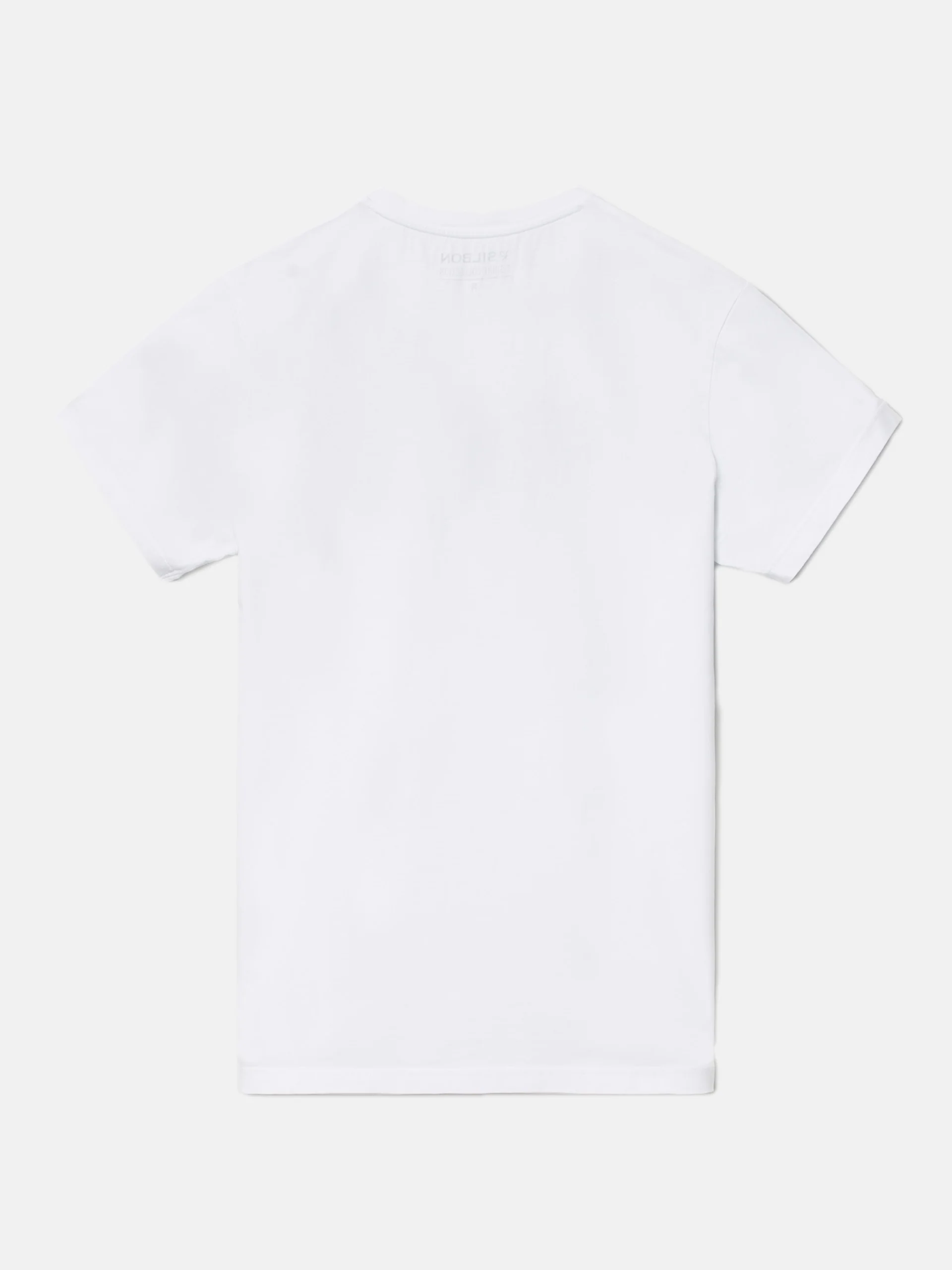 Camiseta silbon raqueta media blanca - Image 6