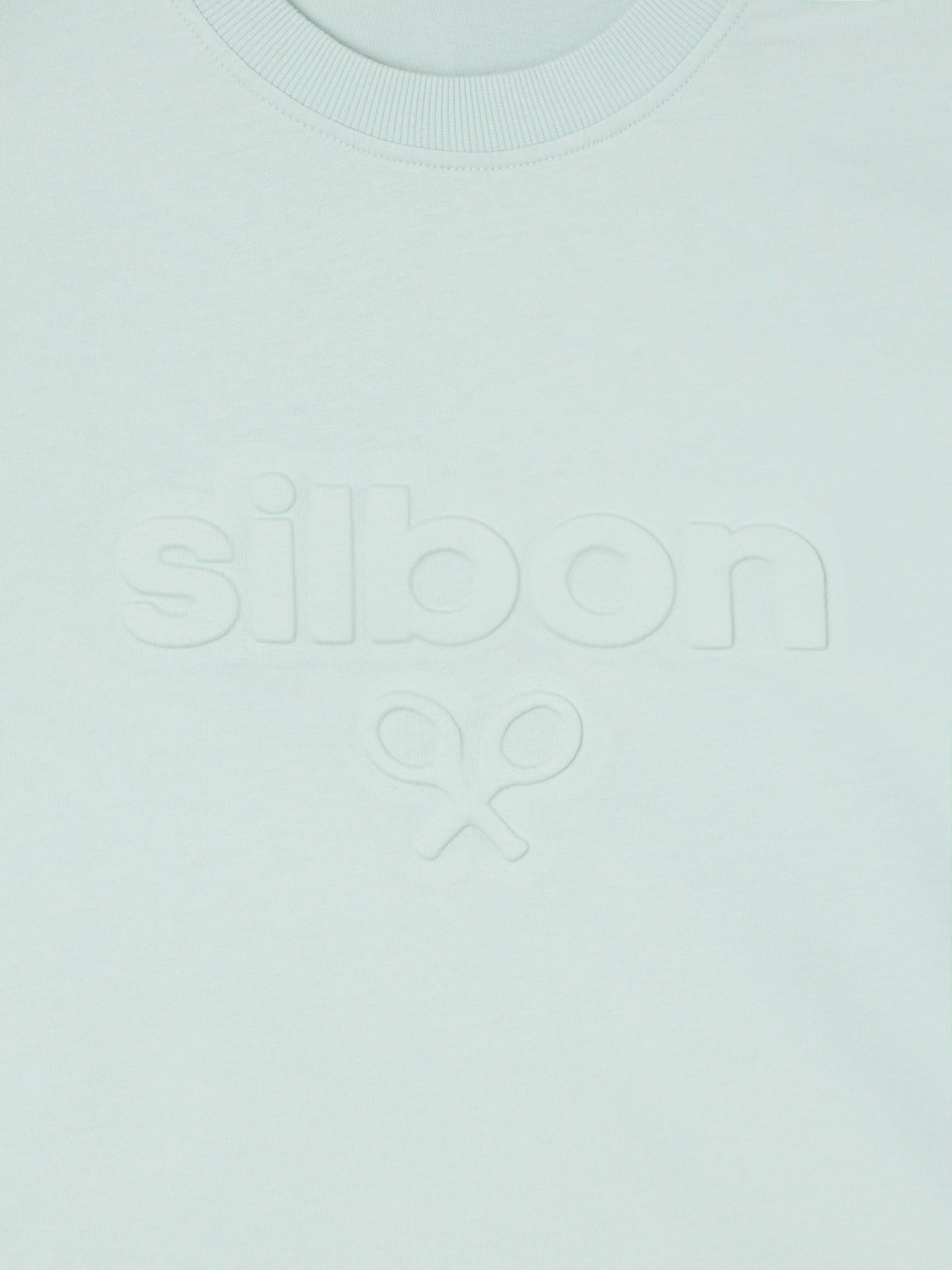 Camiseta Silbon relieve tono aguamarina - Image 2